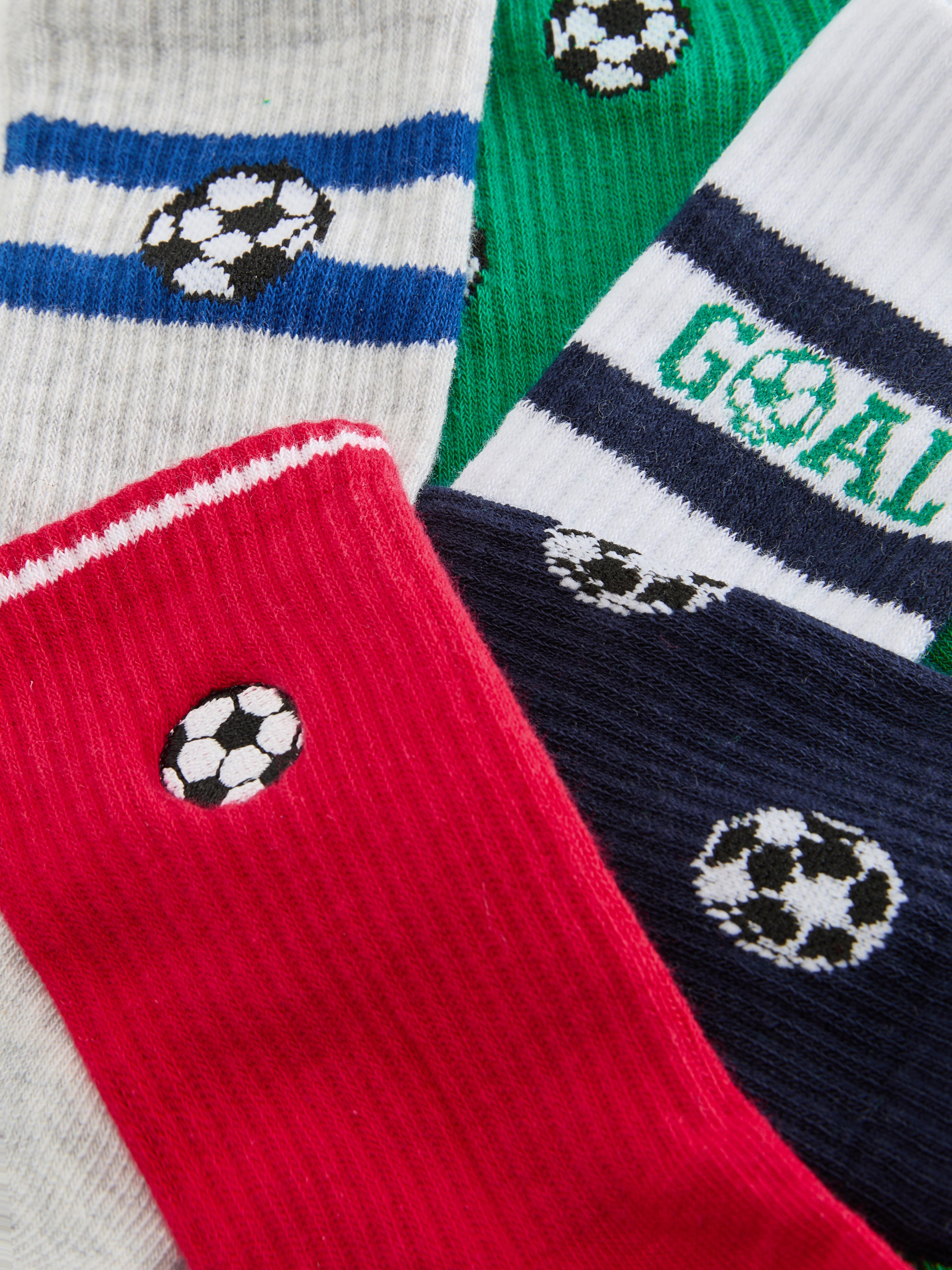 5pk Football Ankle Socks