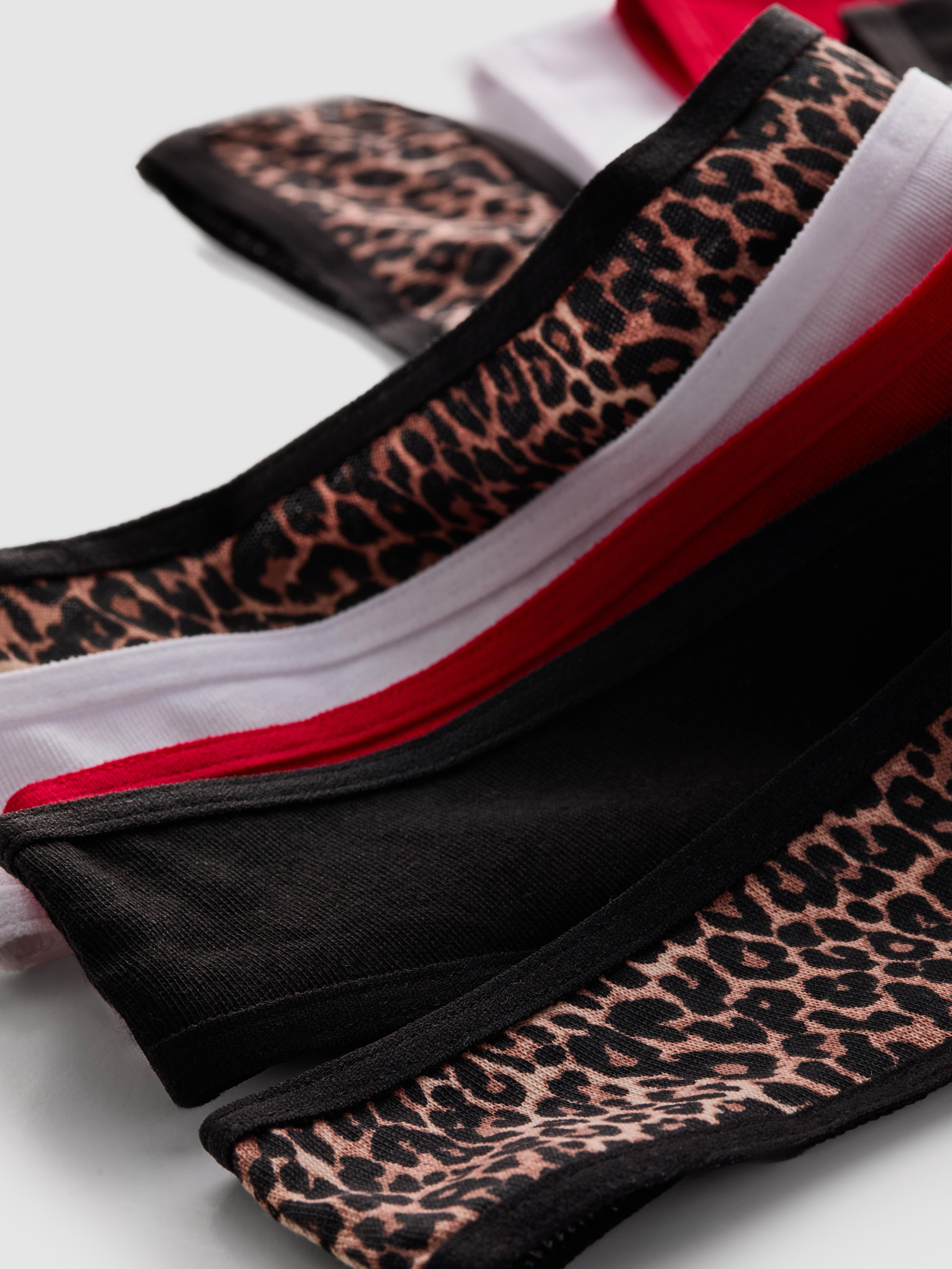 5-Pack Cotton Thongs