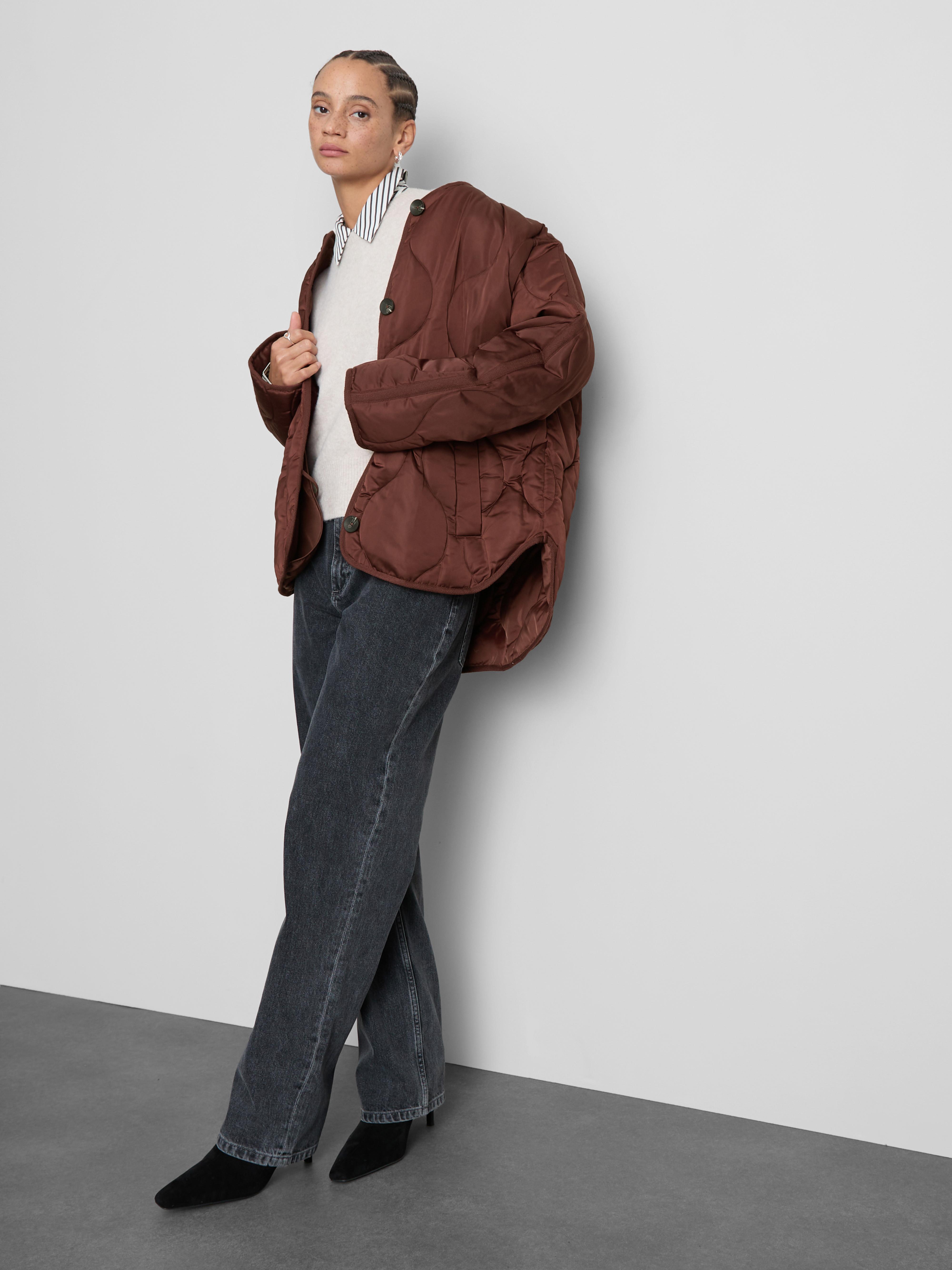 Veste matelassée en satin Paula Echevarría