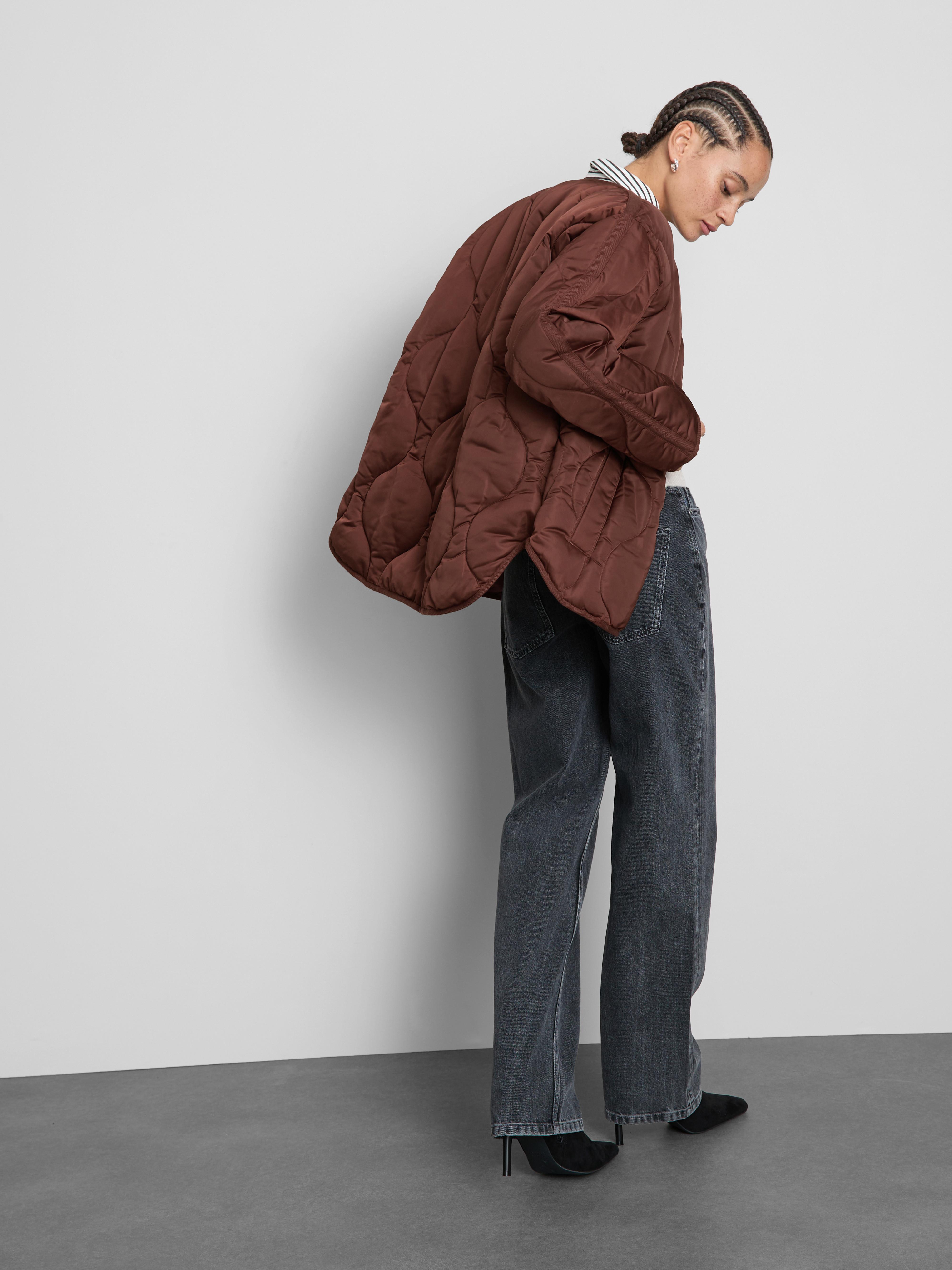 Veste matelassée en satin Paula Echevarría