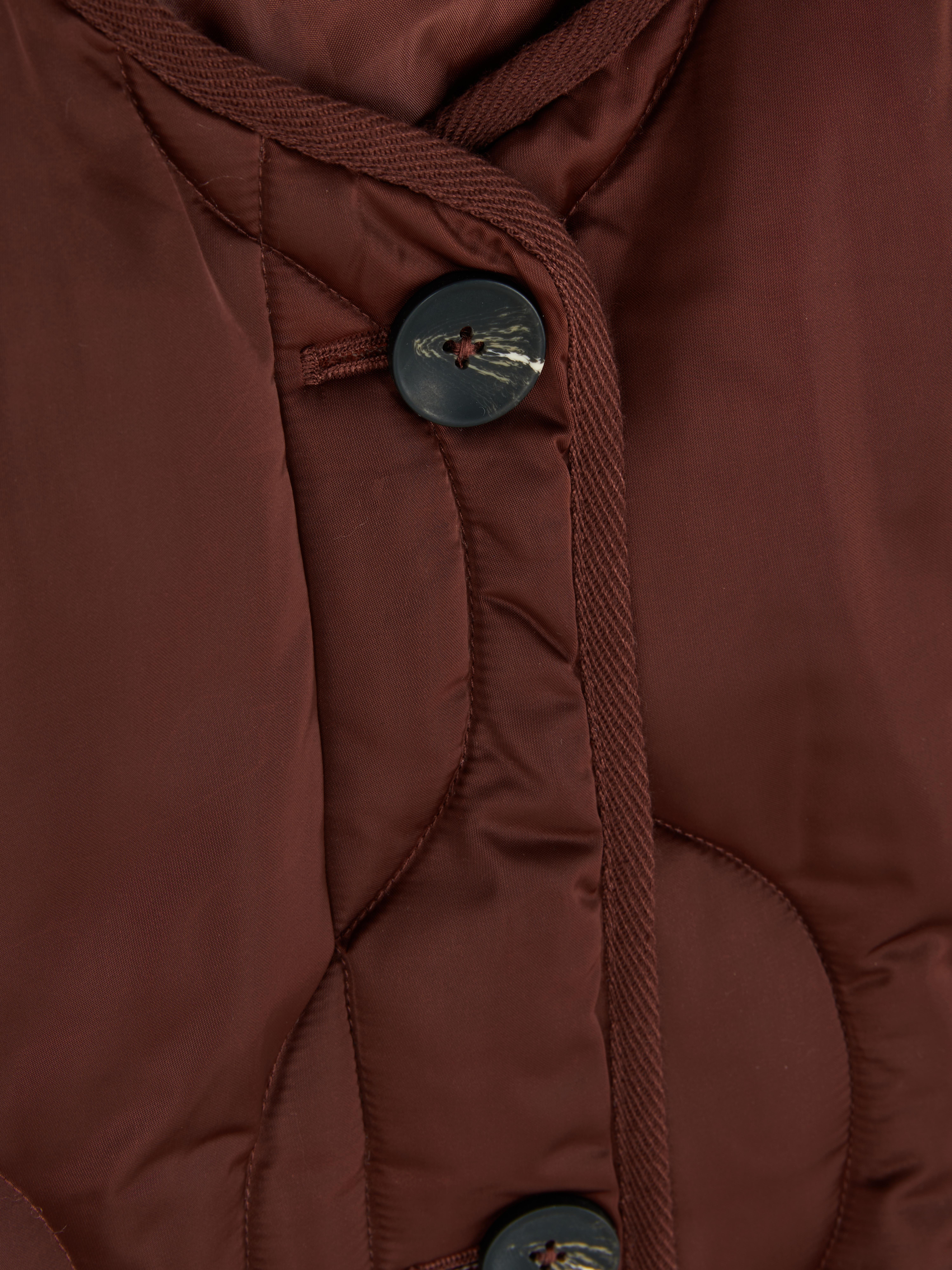 Veste matelassée en satin Paula Echevarría
