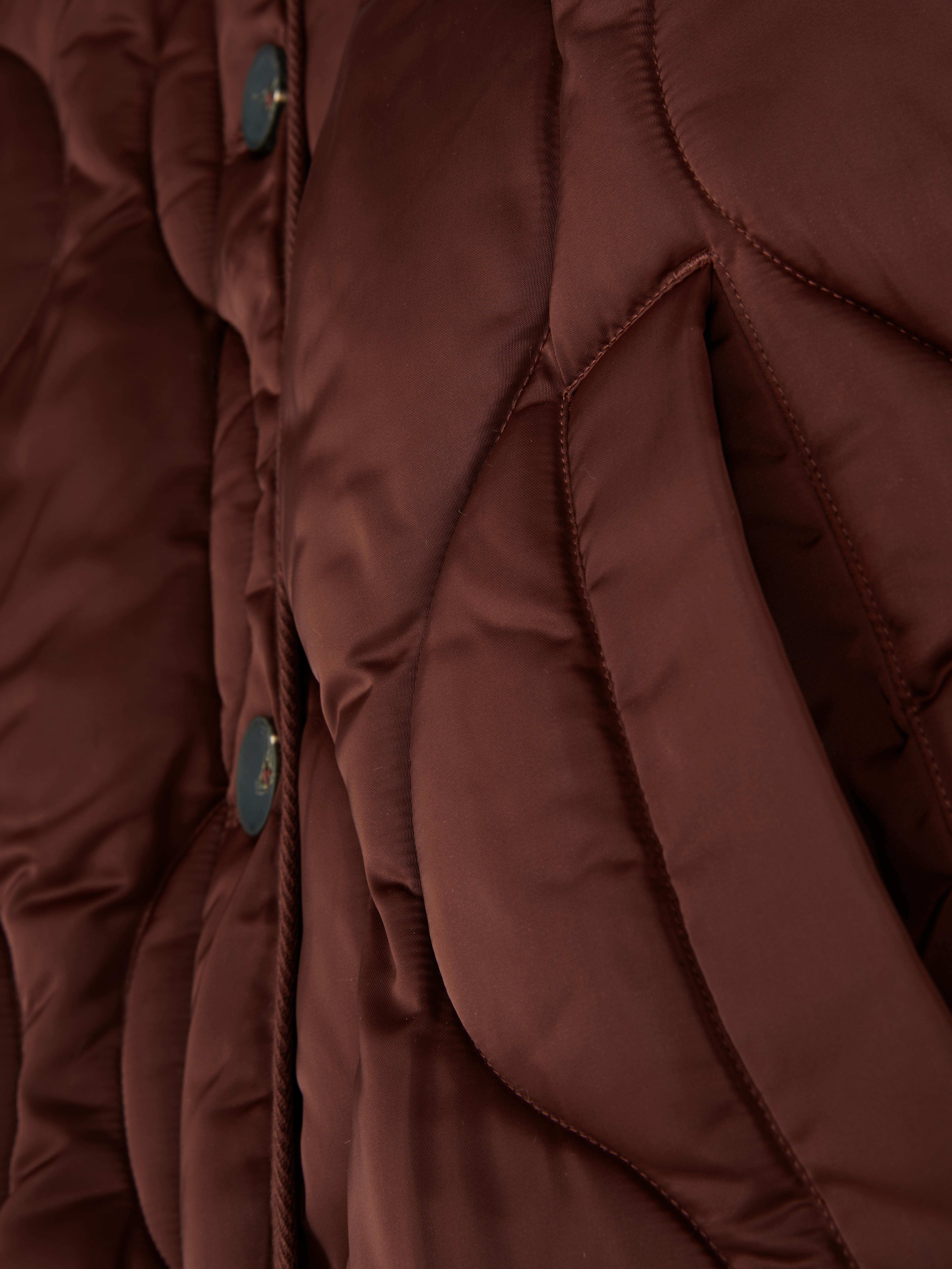 Veste matelassée en satin Paula Echevarría