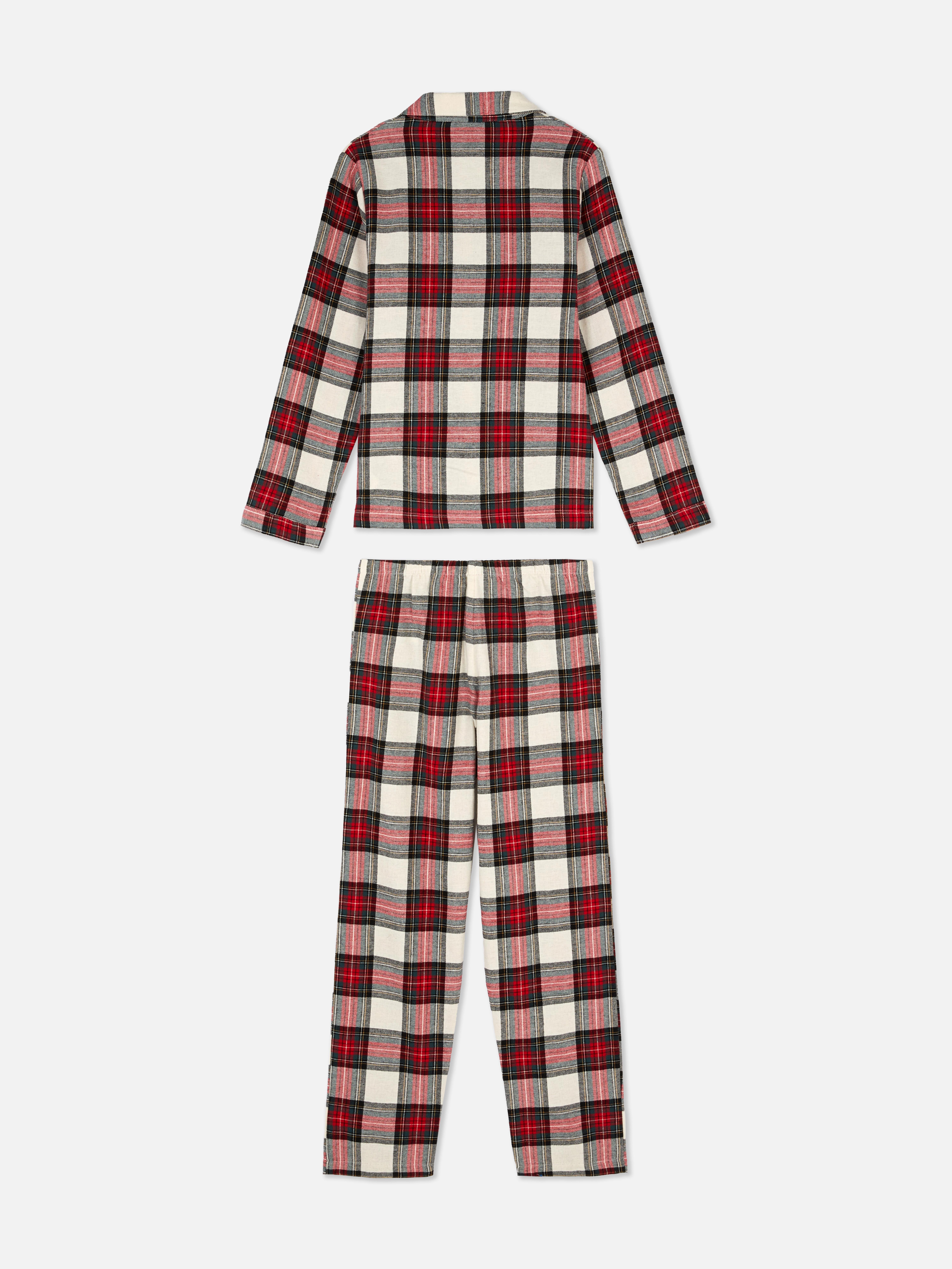 3-15yrs | Kid's Check Family Christmas Pyjamas