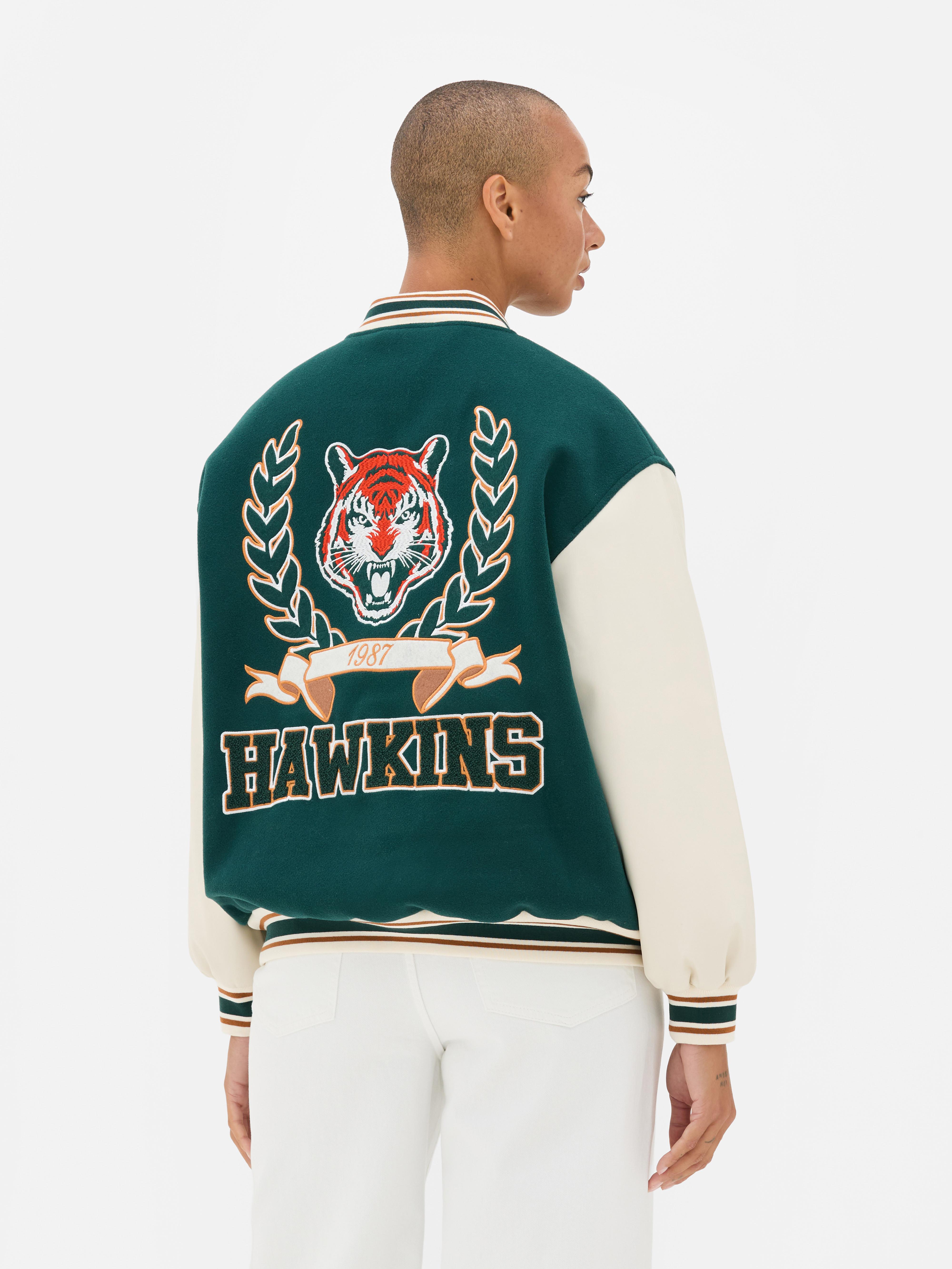 Bomber Hawkins Tigers Stranger Things