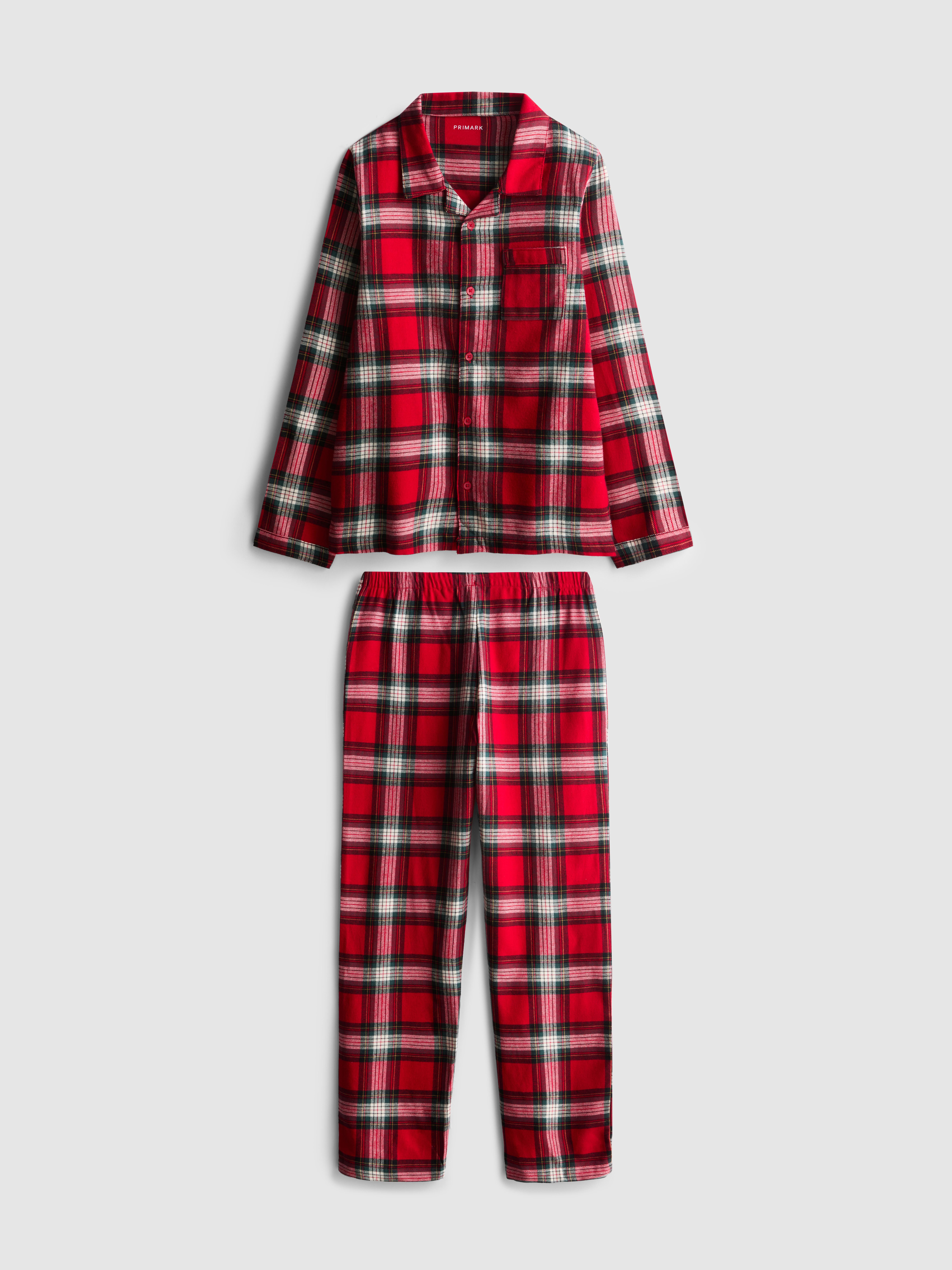 3-15 ans | Pyjama de Noël familial à carreaux pour enfant