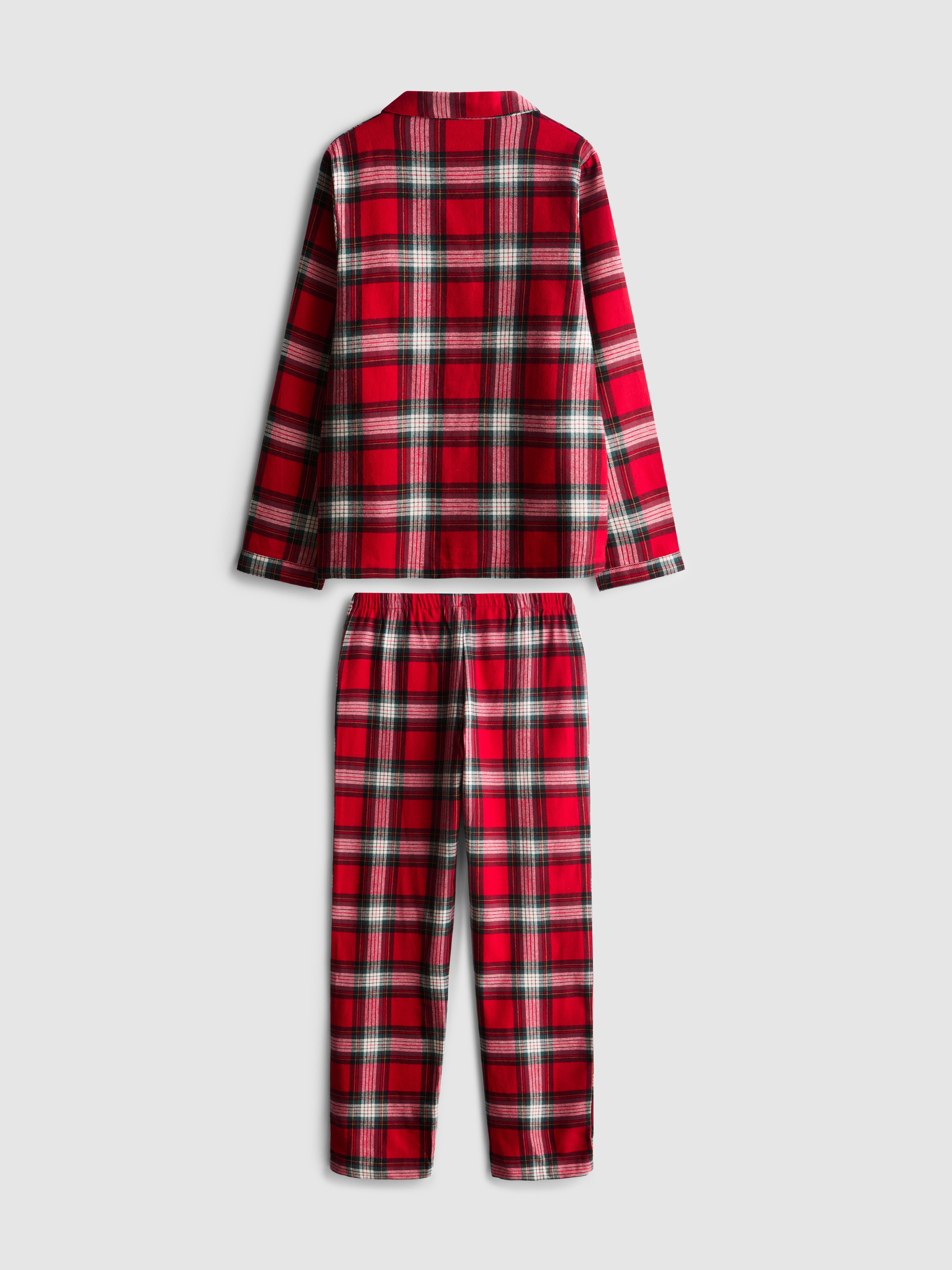 3-15 ans | Pyjama de Noël familial à carreaux pour enfant