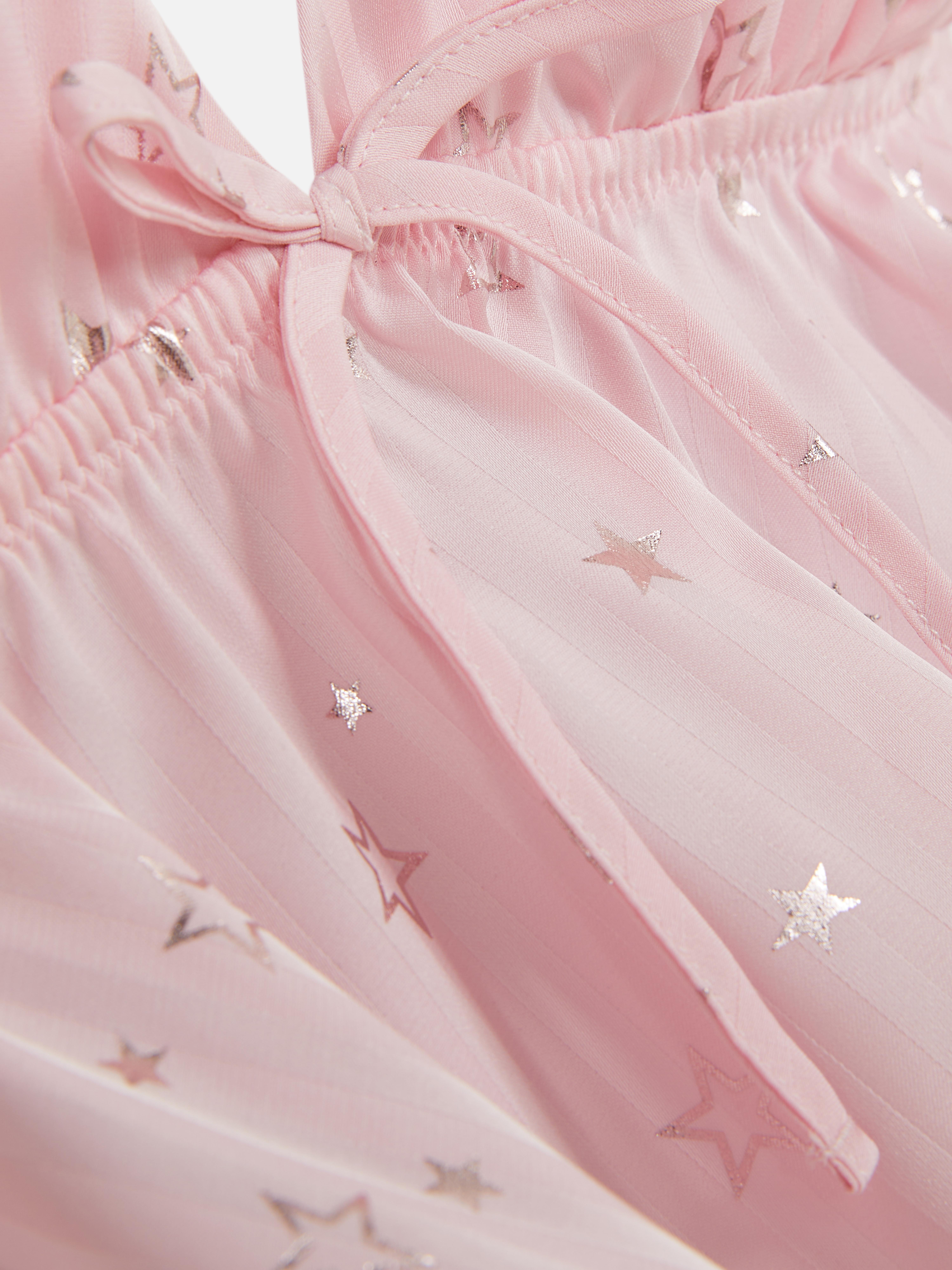 Floaty Star Print Bralette