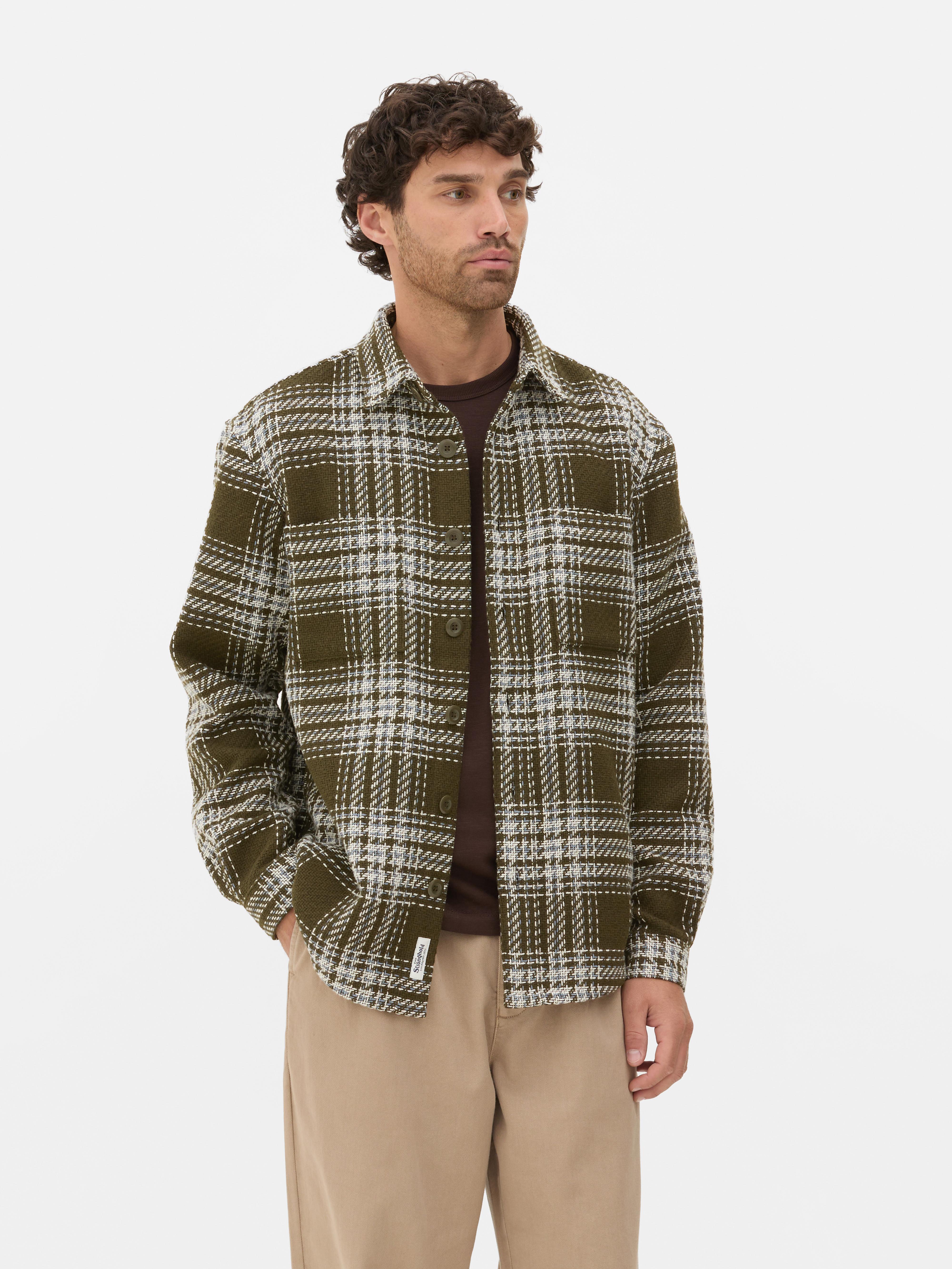 Overshirt met textuur The Stronghold