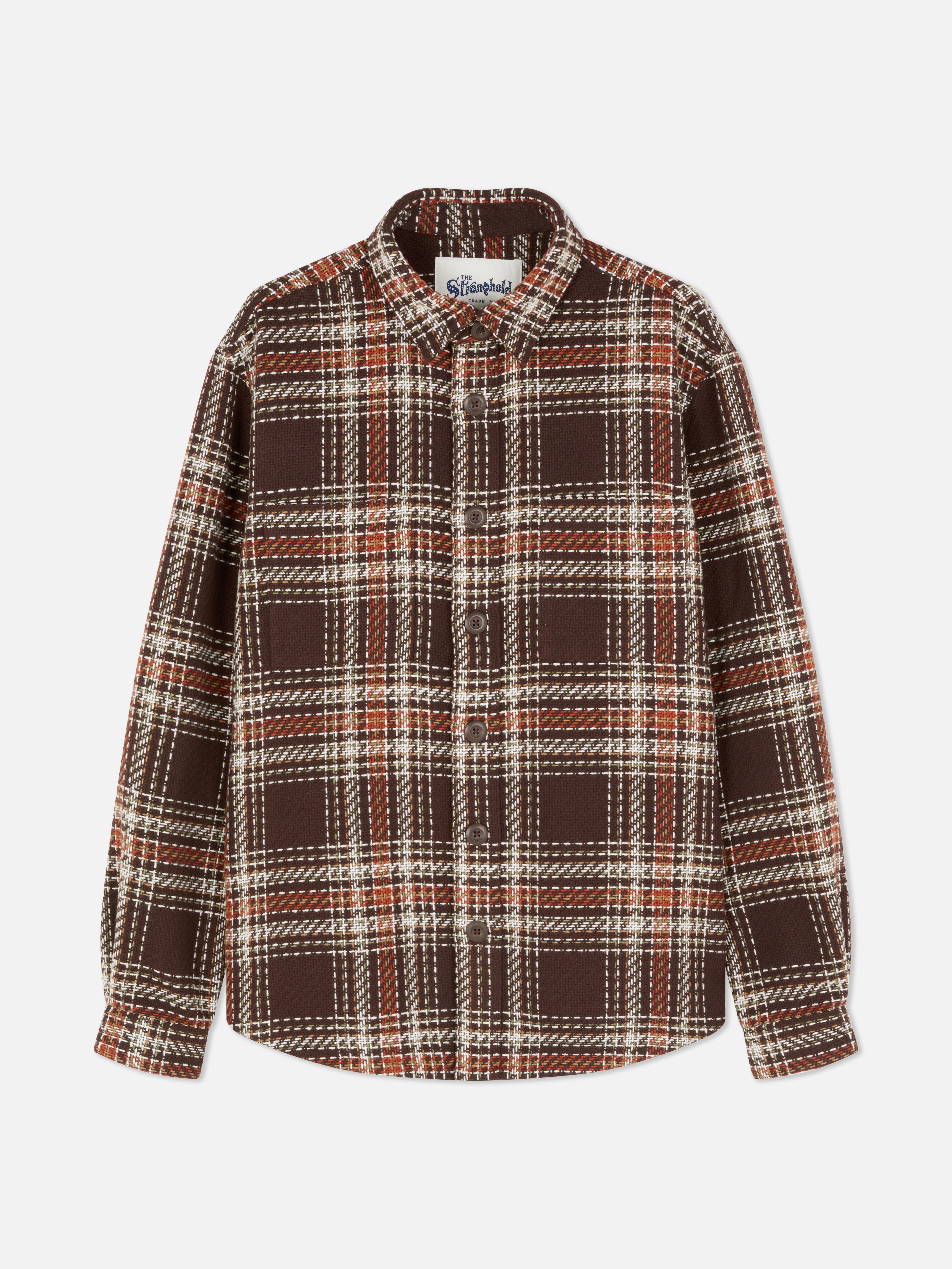 Overshirt met textuur The Stronghold