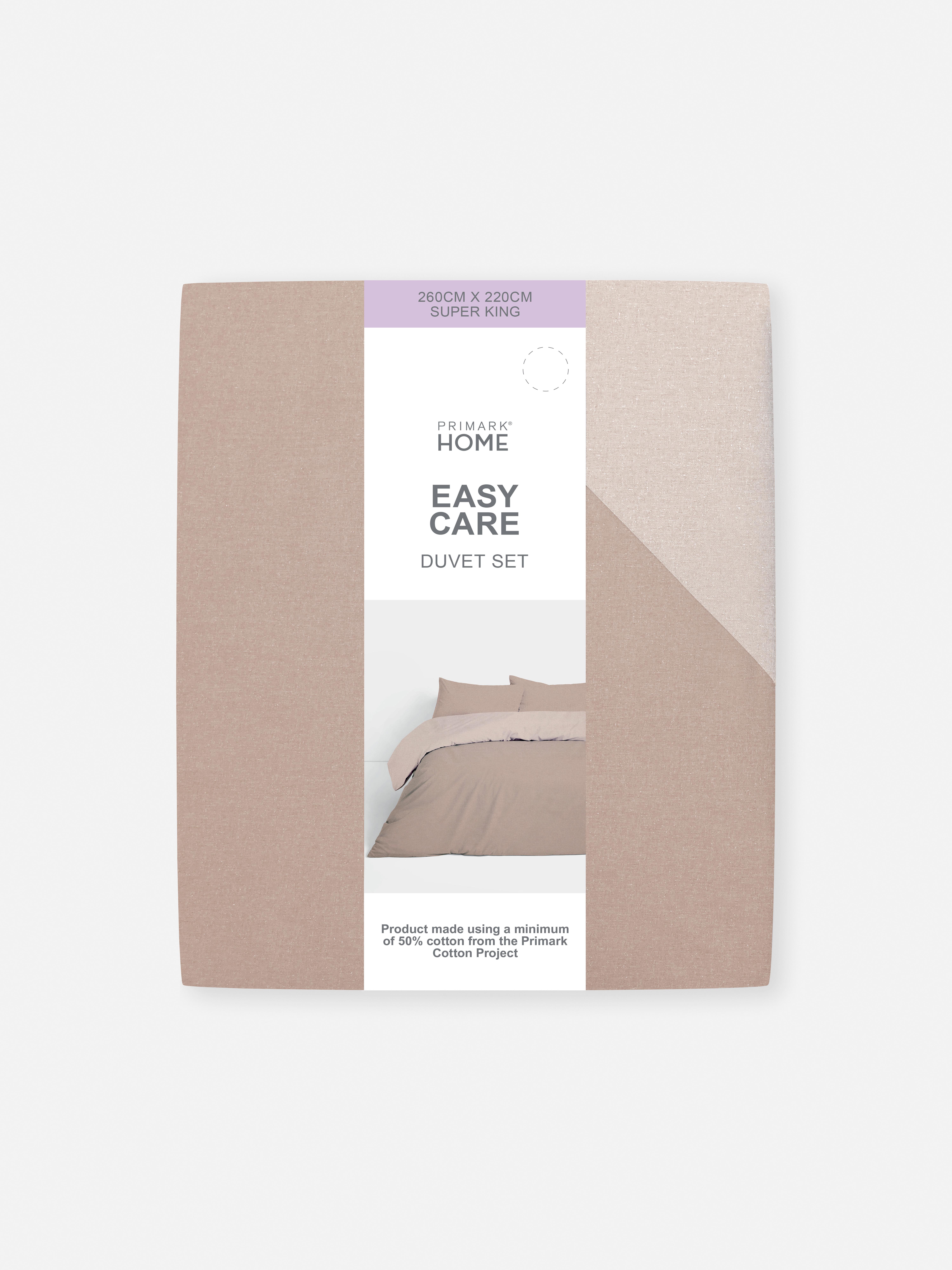 Set de funda nórdica reversible para cama superking