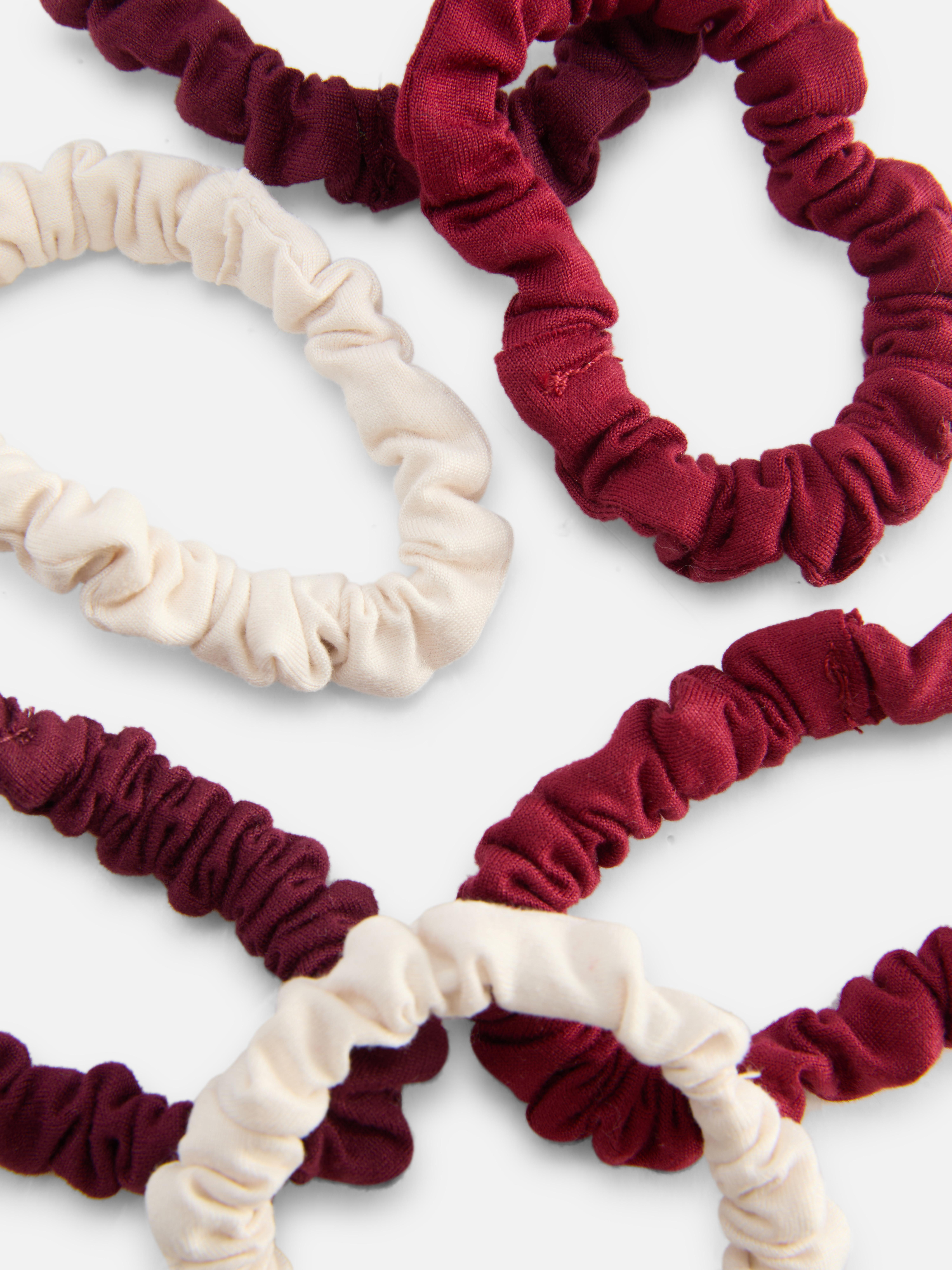 6pk Mini Hair Scrunchies