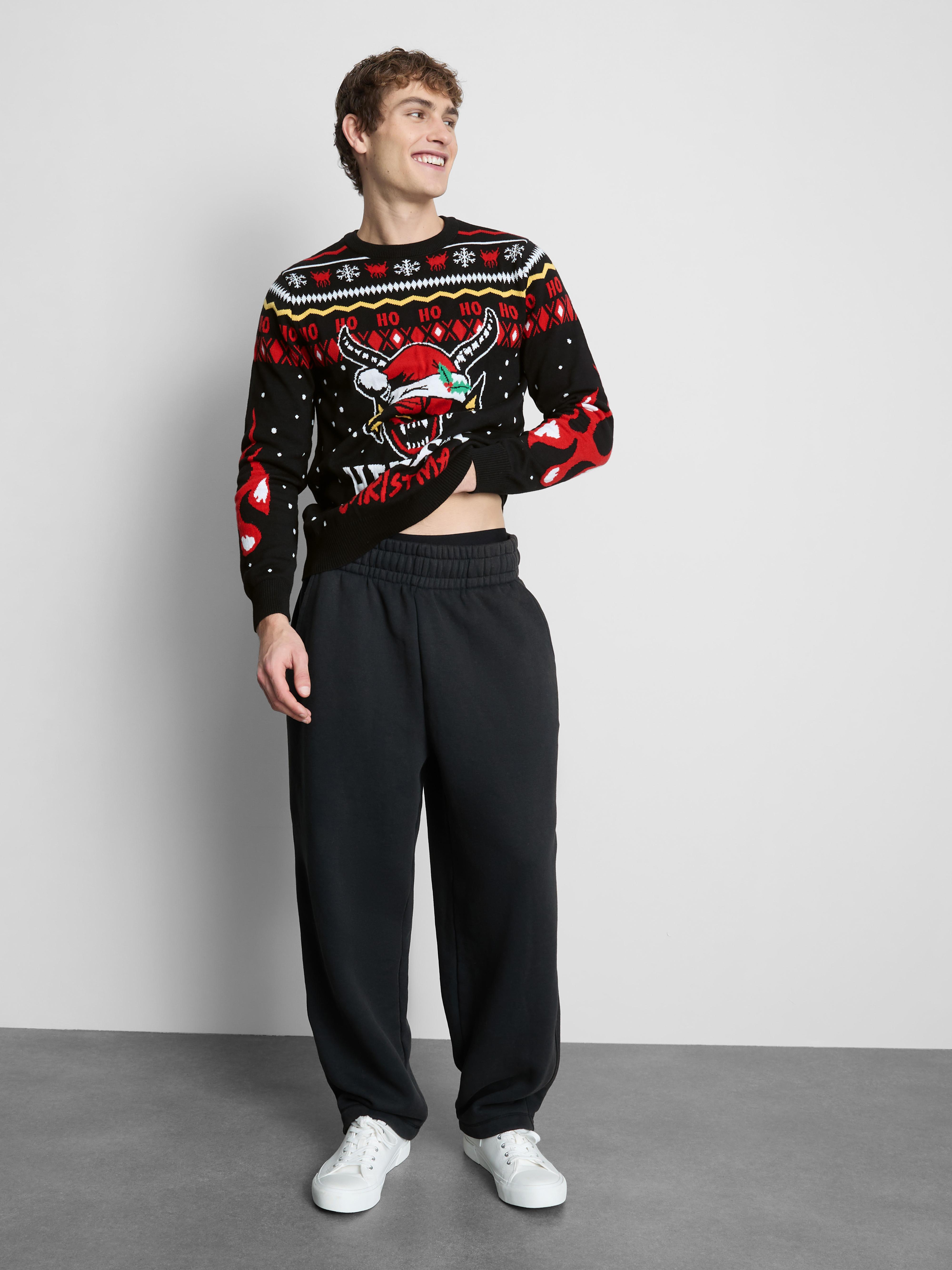 Stranger Things Hellfire Club Christmas Sweater