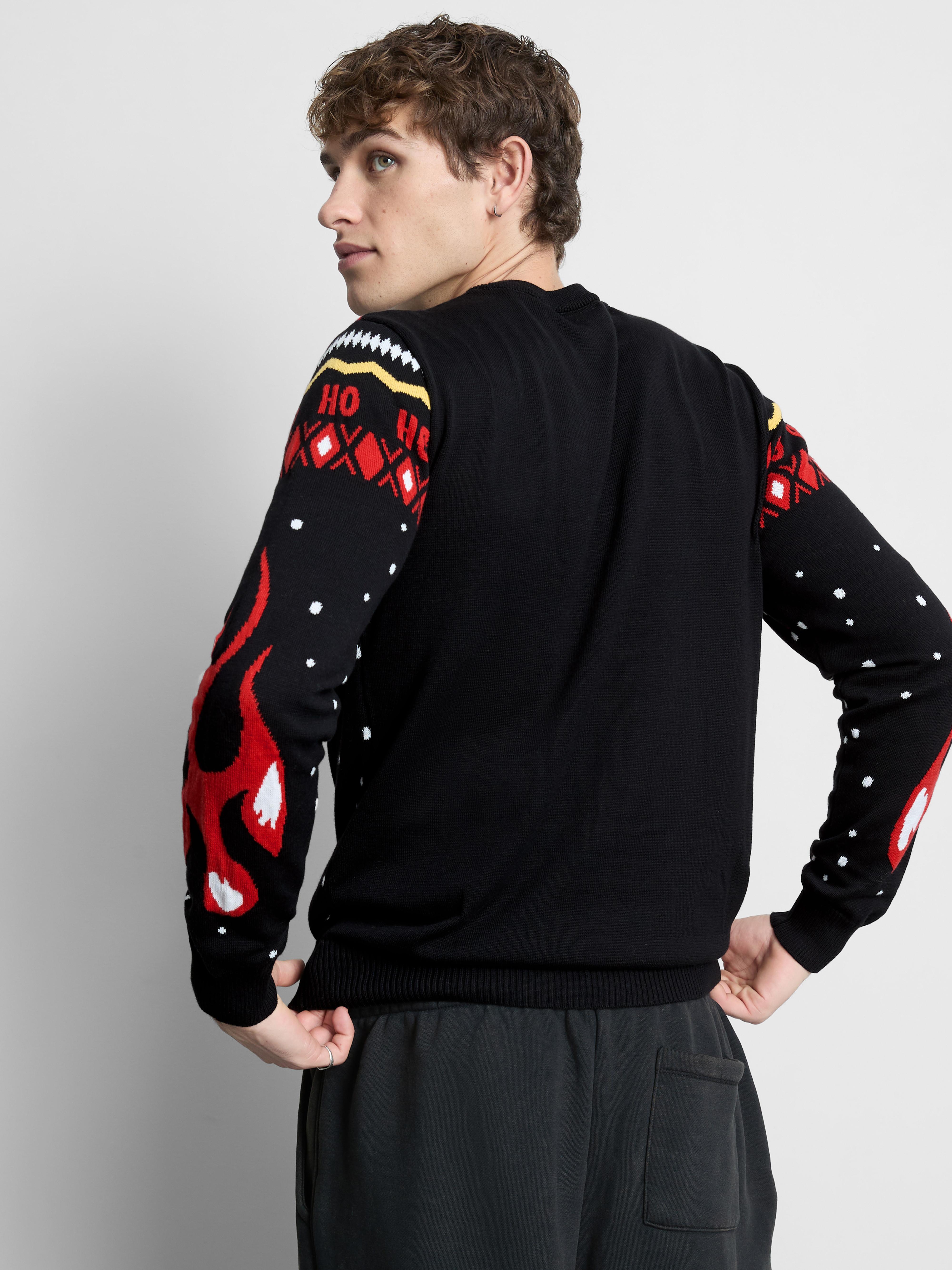 Stranger Things Hellfire Club Christmas Sweater