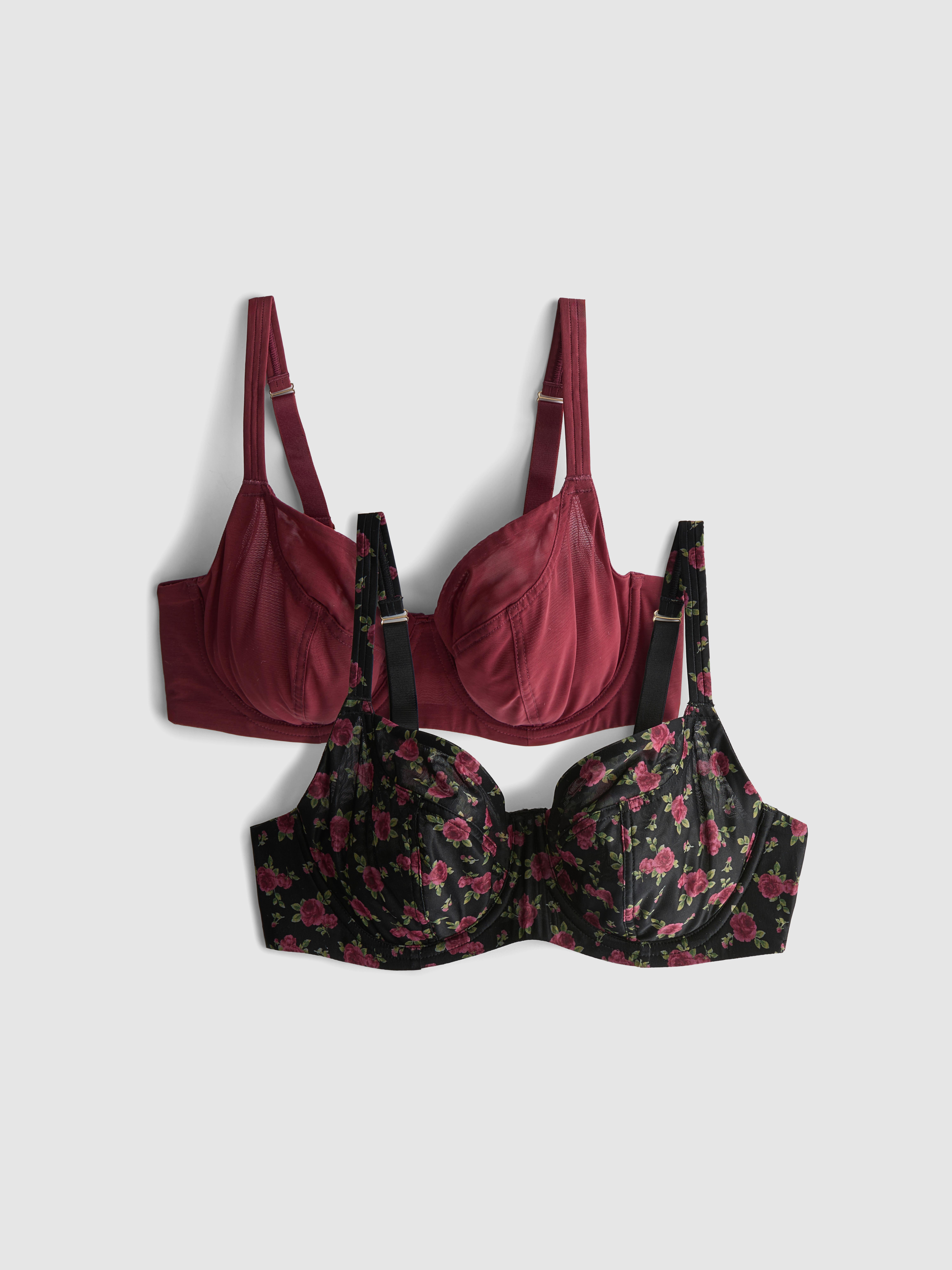 2pk D-H Non Padded Bras