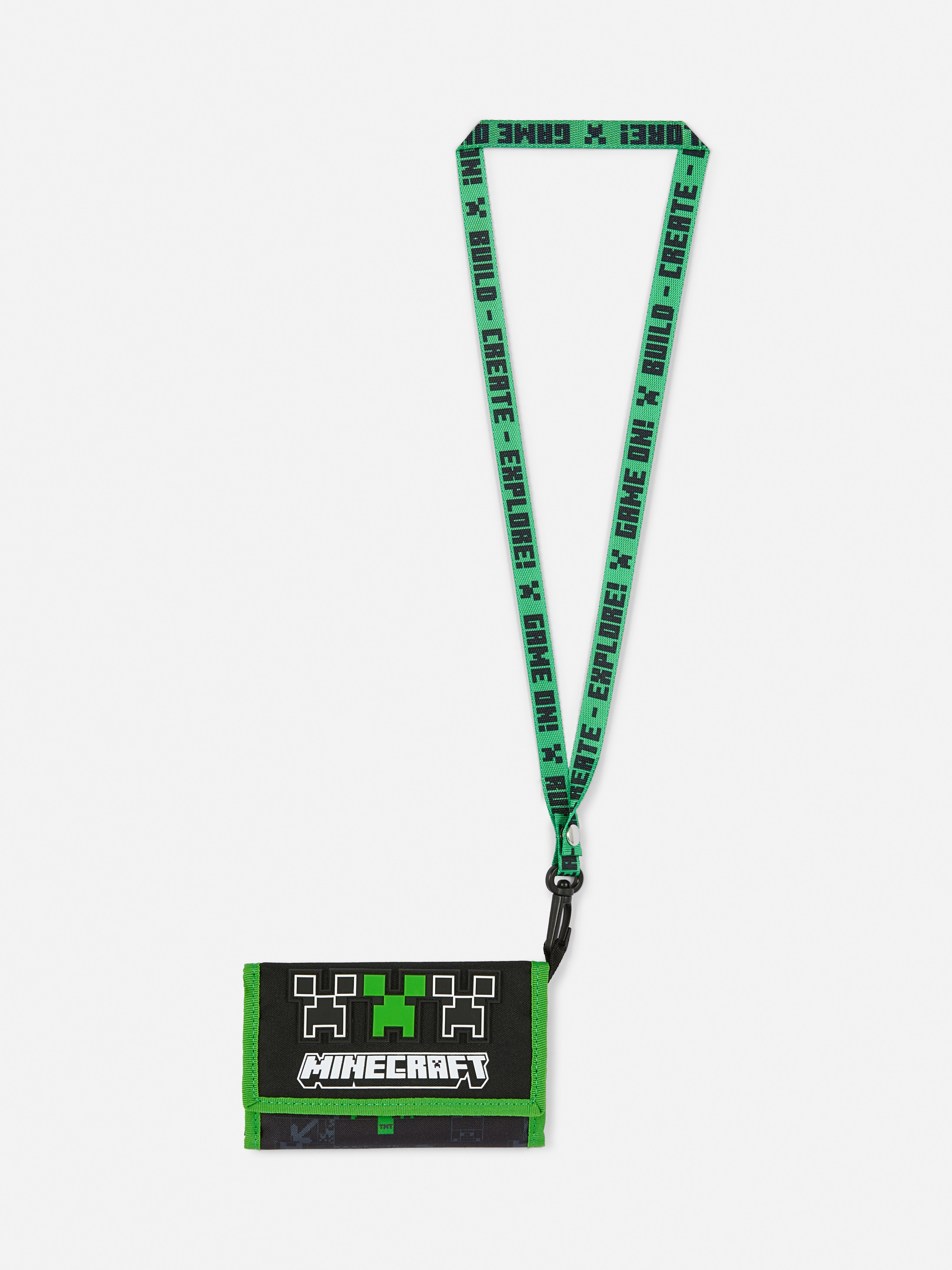 Portefeuille à lanière Minecraft
