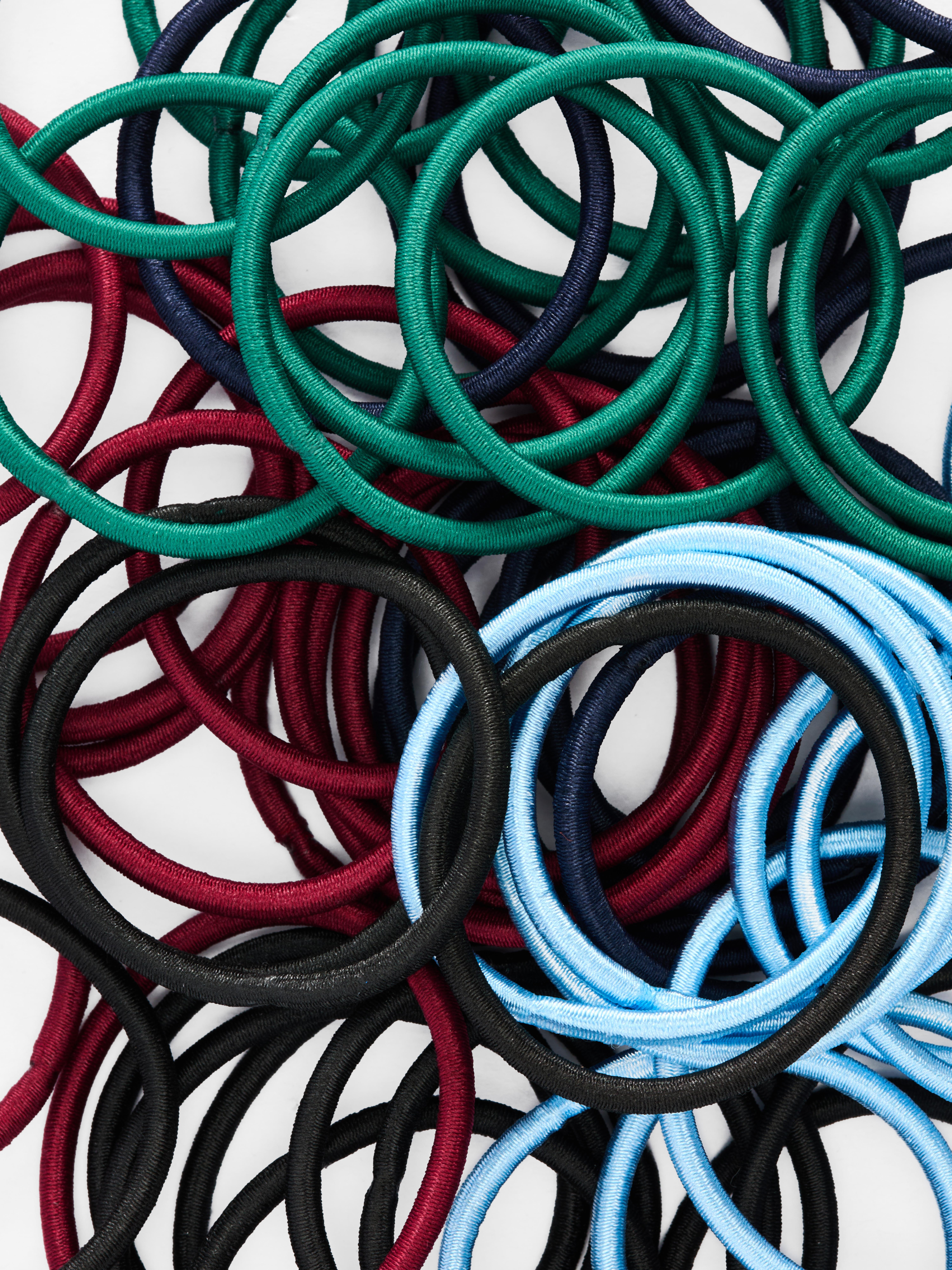 60pk Mixed Colour Hair Bands