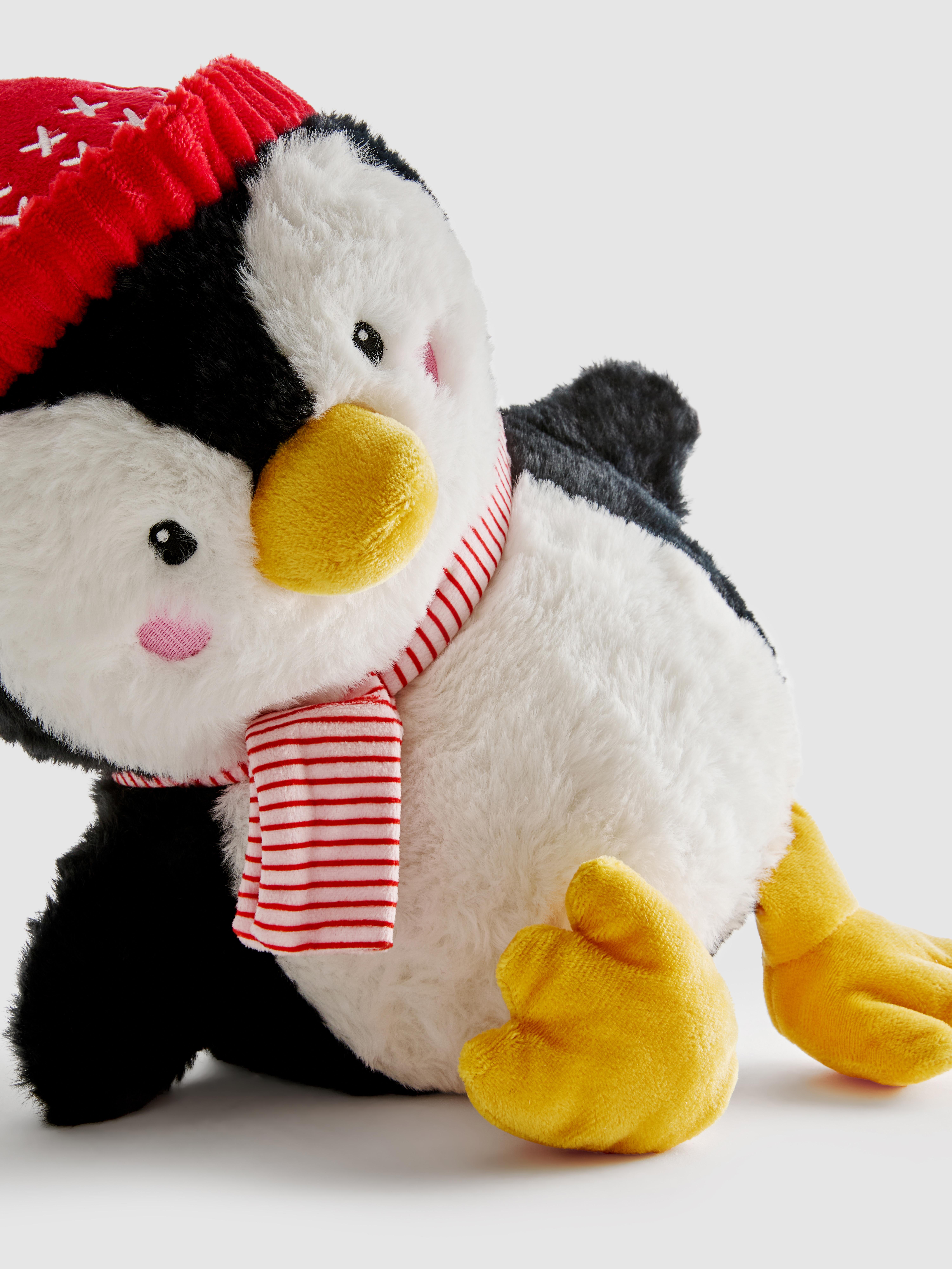 Jouet en peluche pingouin