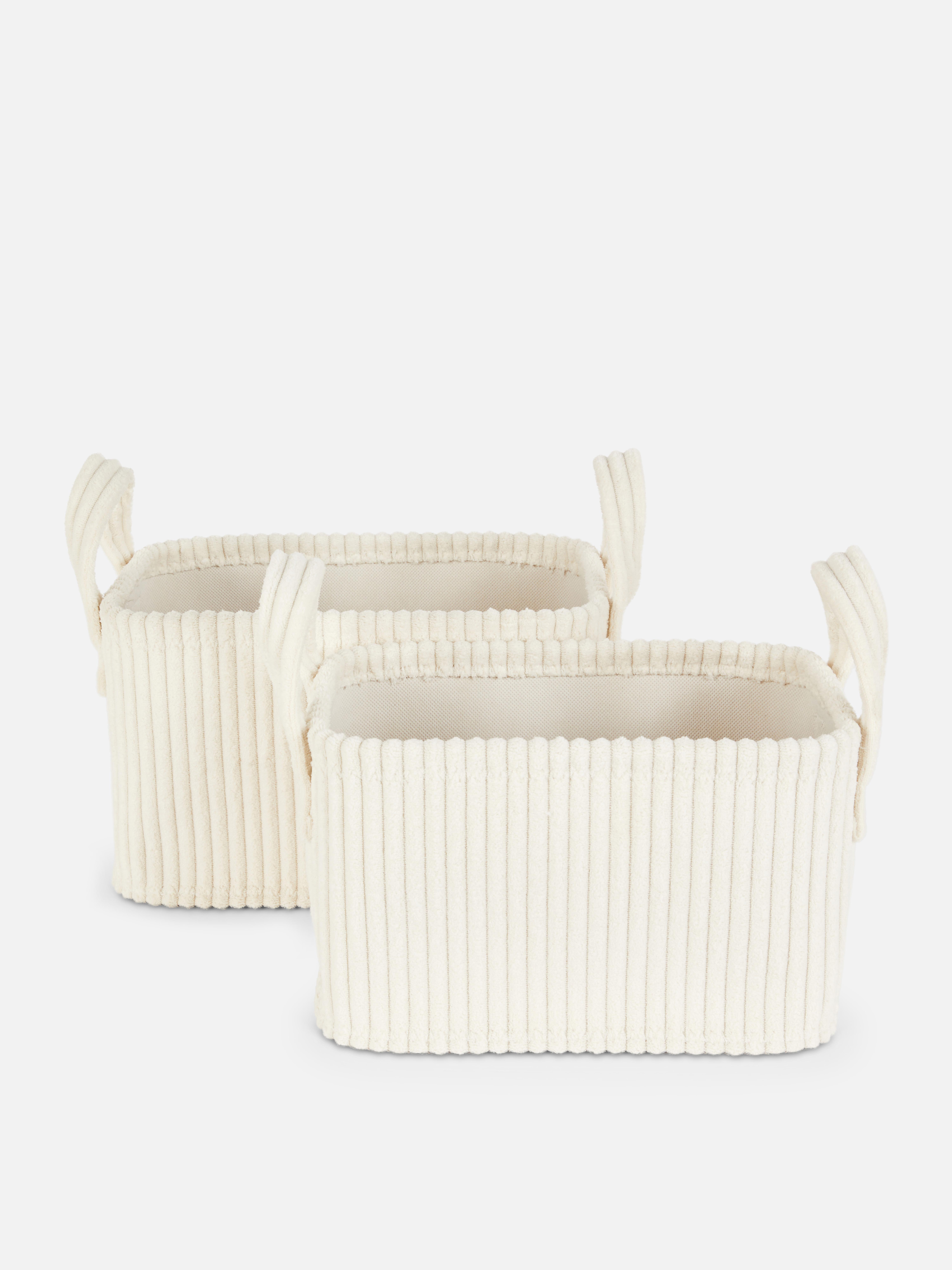 Set 6 Cestini Portaoggetti In Plastica Impiabili – Griglia Nera, Per Armadio E Ufficio