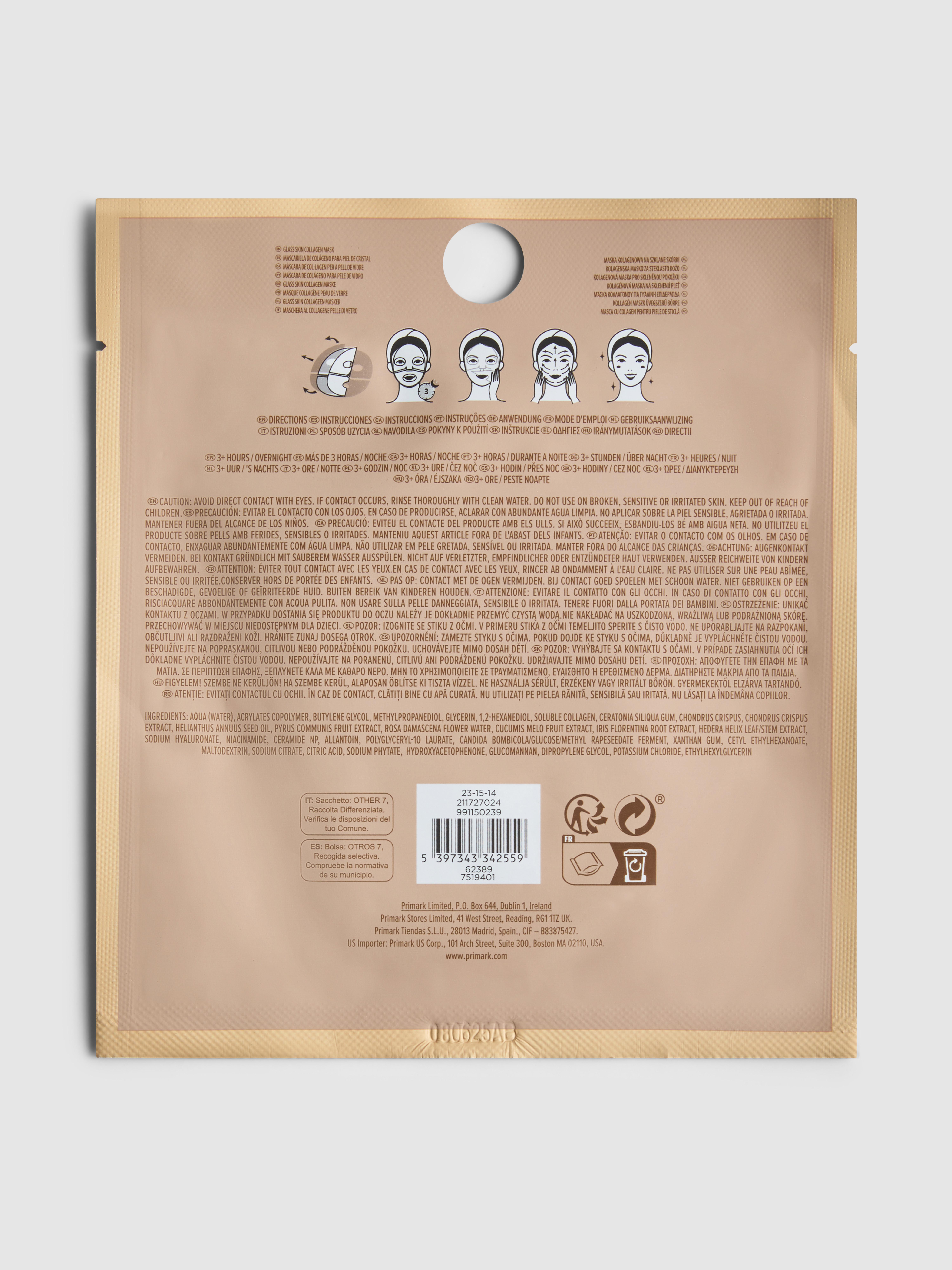 PS... Pro Collagen Sheet Mask