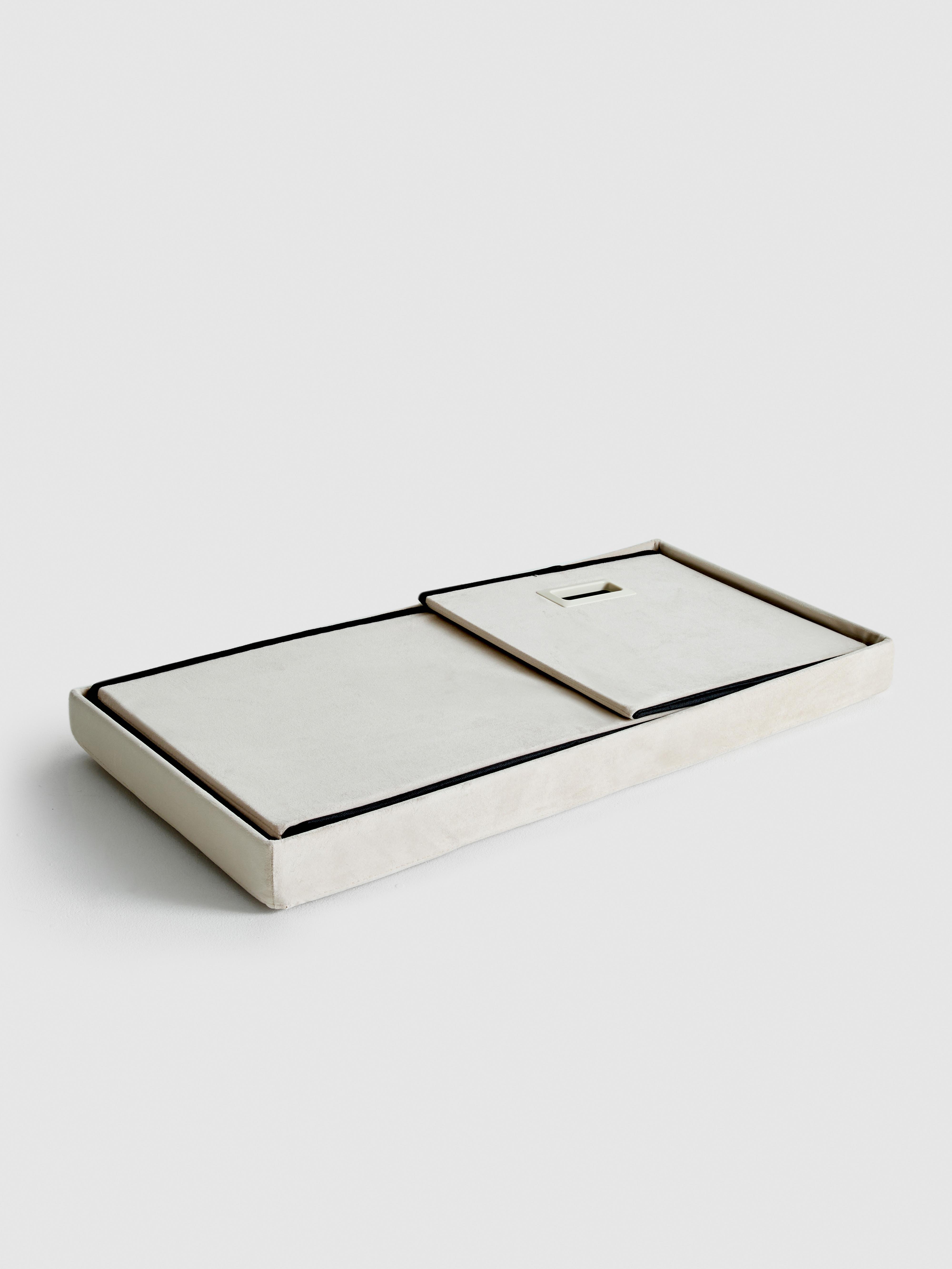 Otomana rectangular de almacenamiento