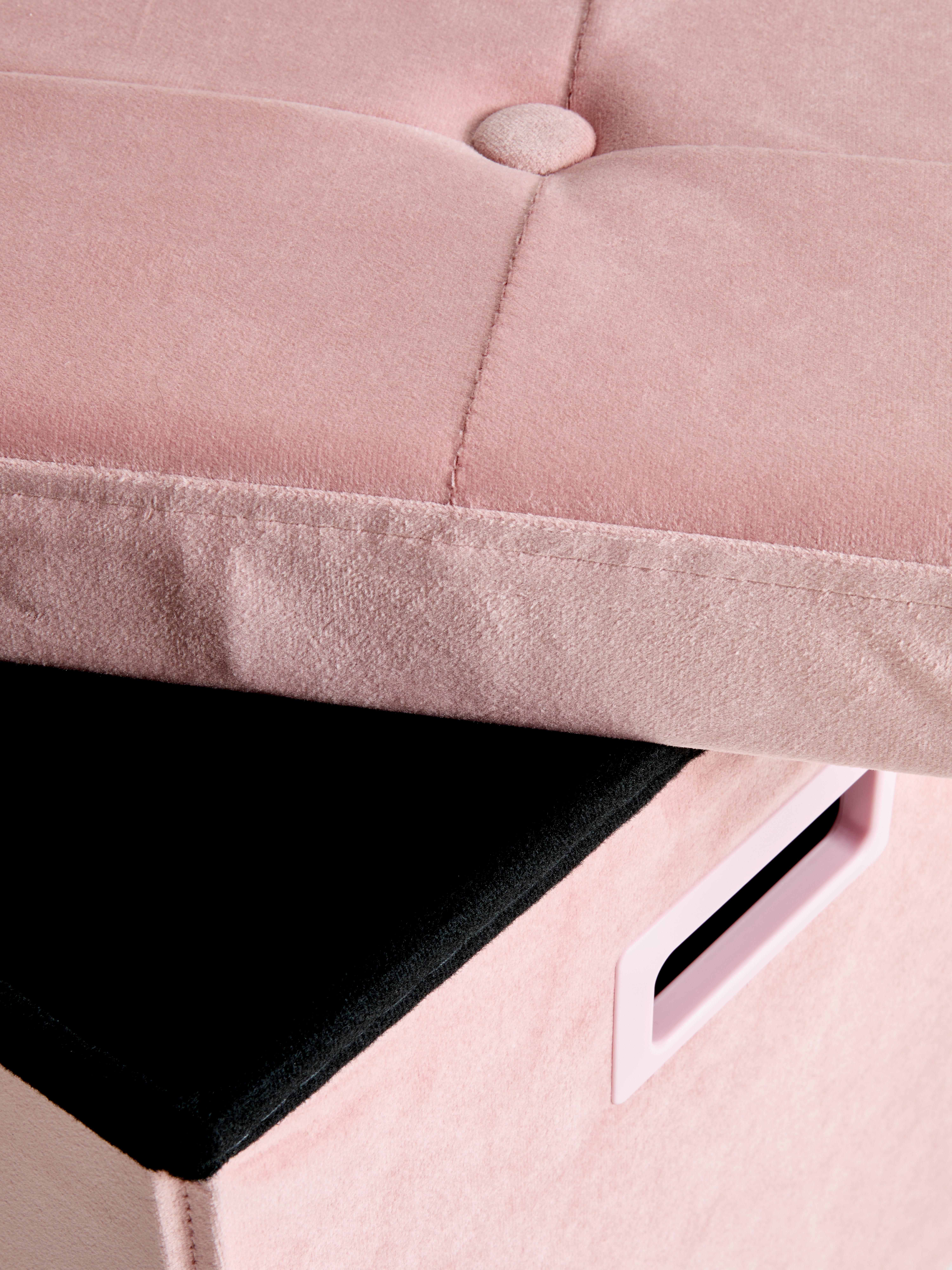 Otomana rectangular de almacenamiento