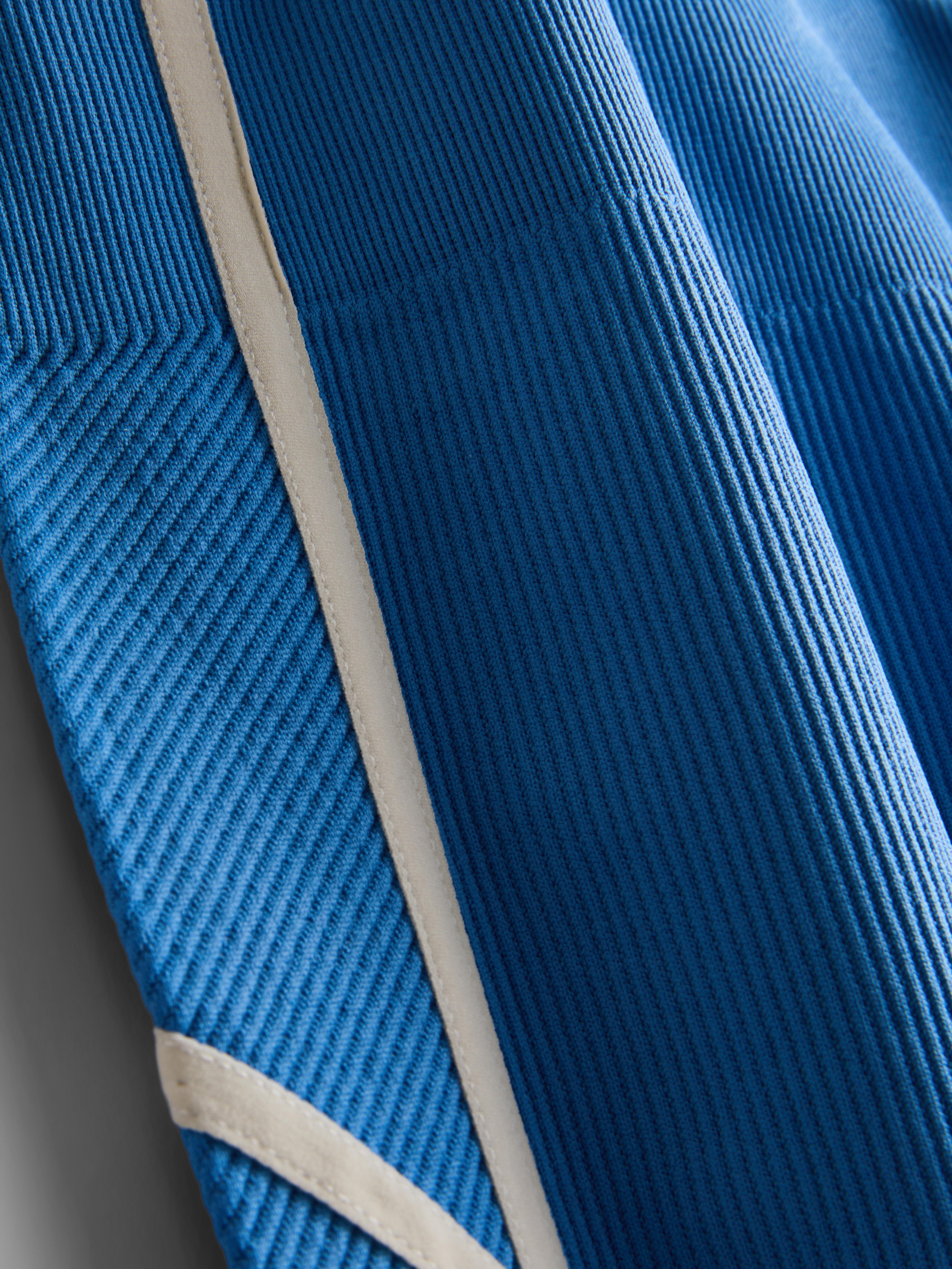 Seamless Contrast Stripe Performance Leggings