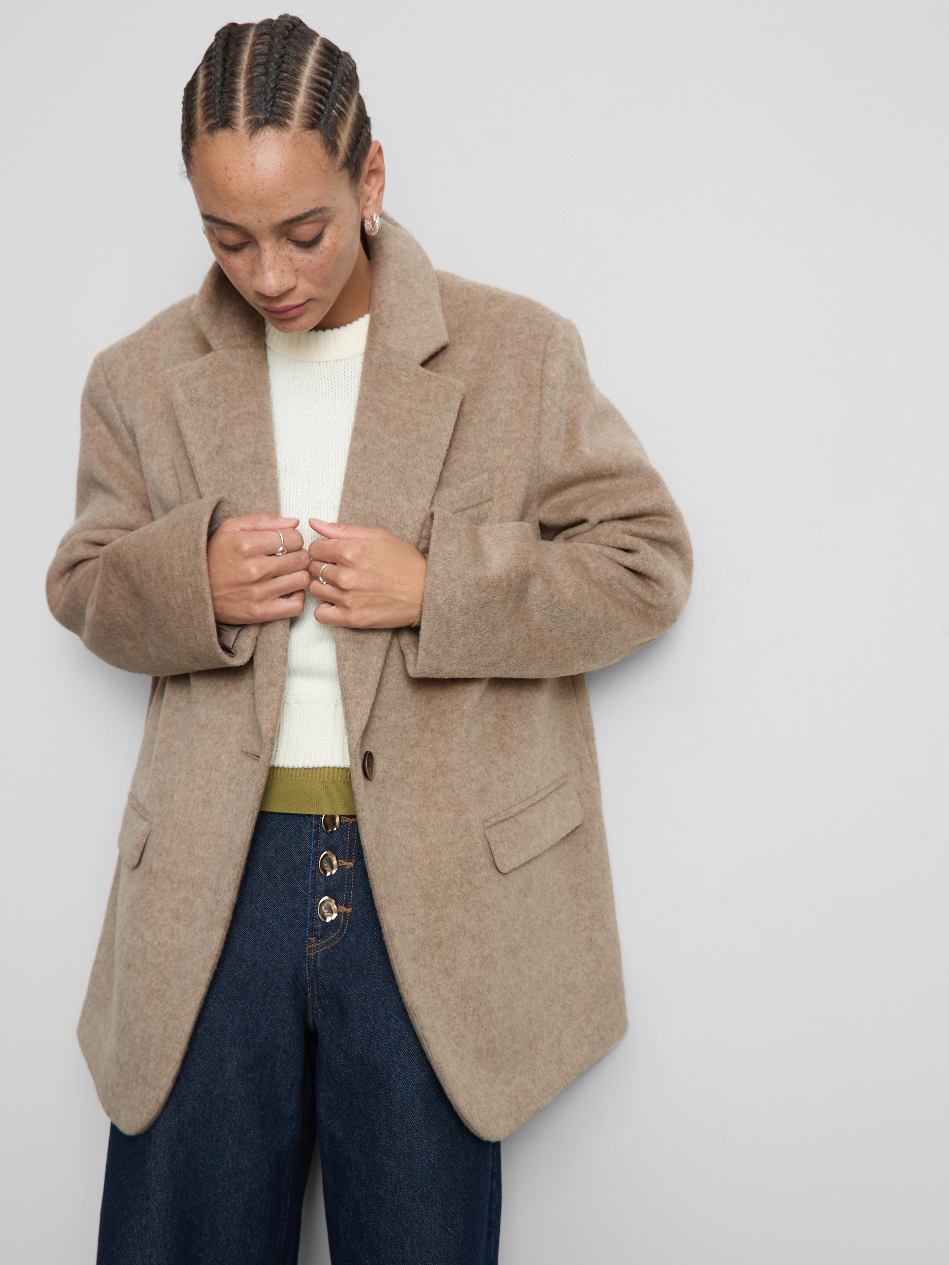 Blazer à revers crantés Paula Echevarría