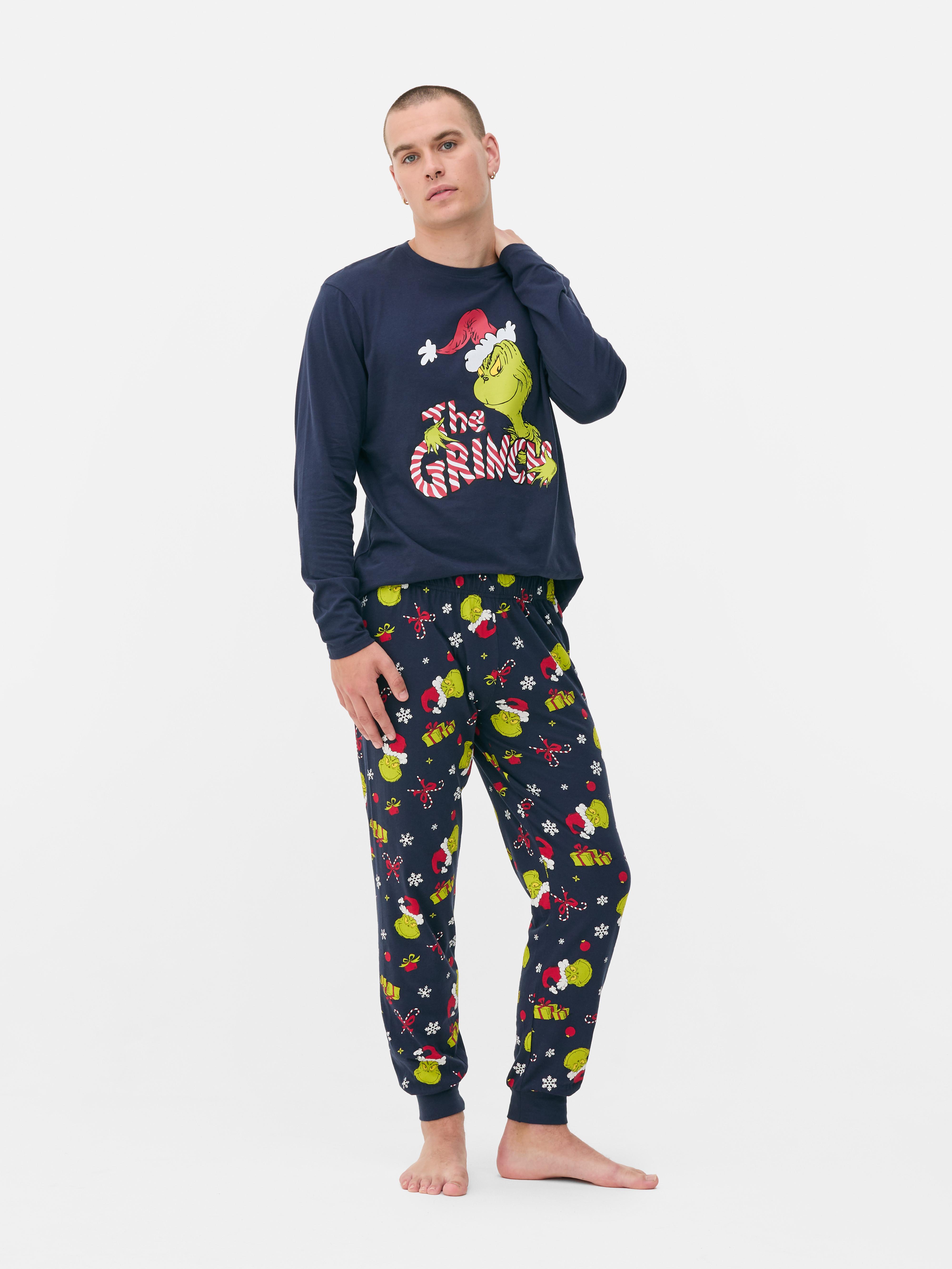 Men's The Grinch Family Christmas Pyjamas
