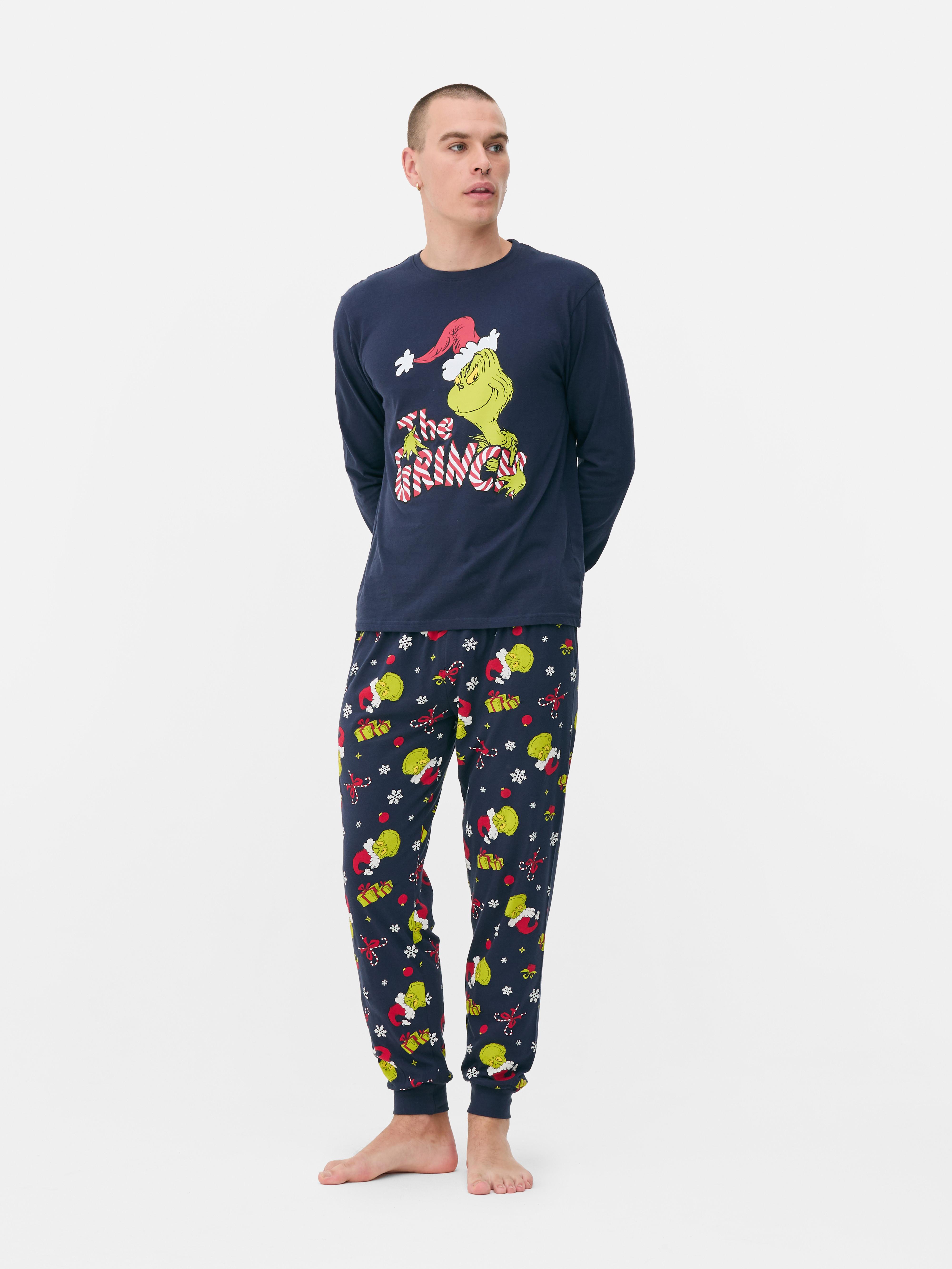Men's The Grinch Family Christmas Pyjamas