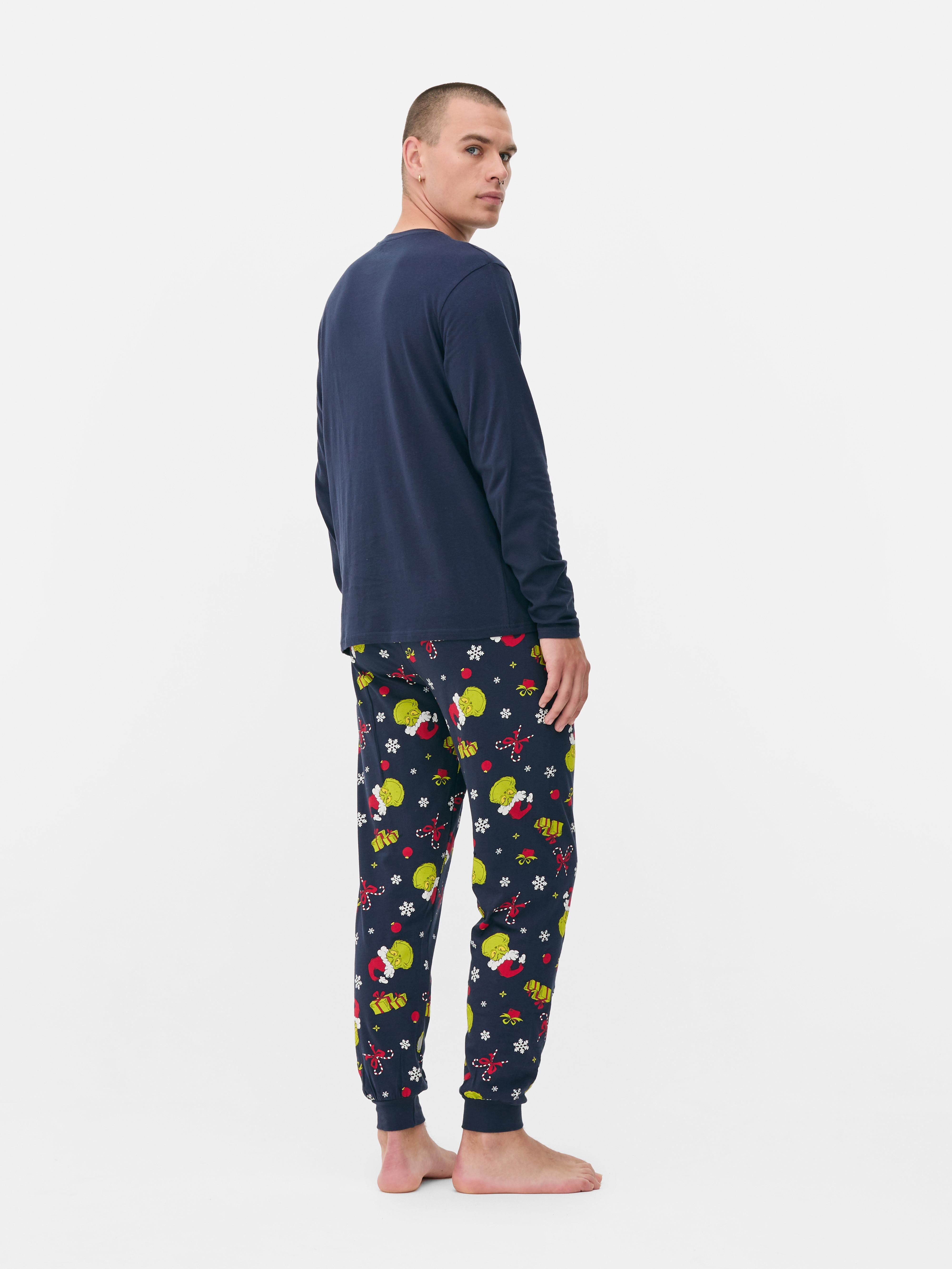 Men's The Grinch Family Christmas Pyjamas