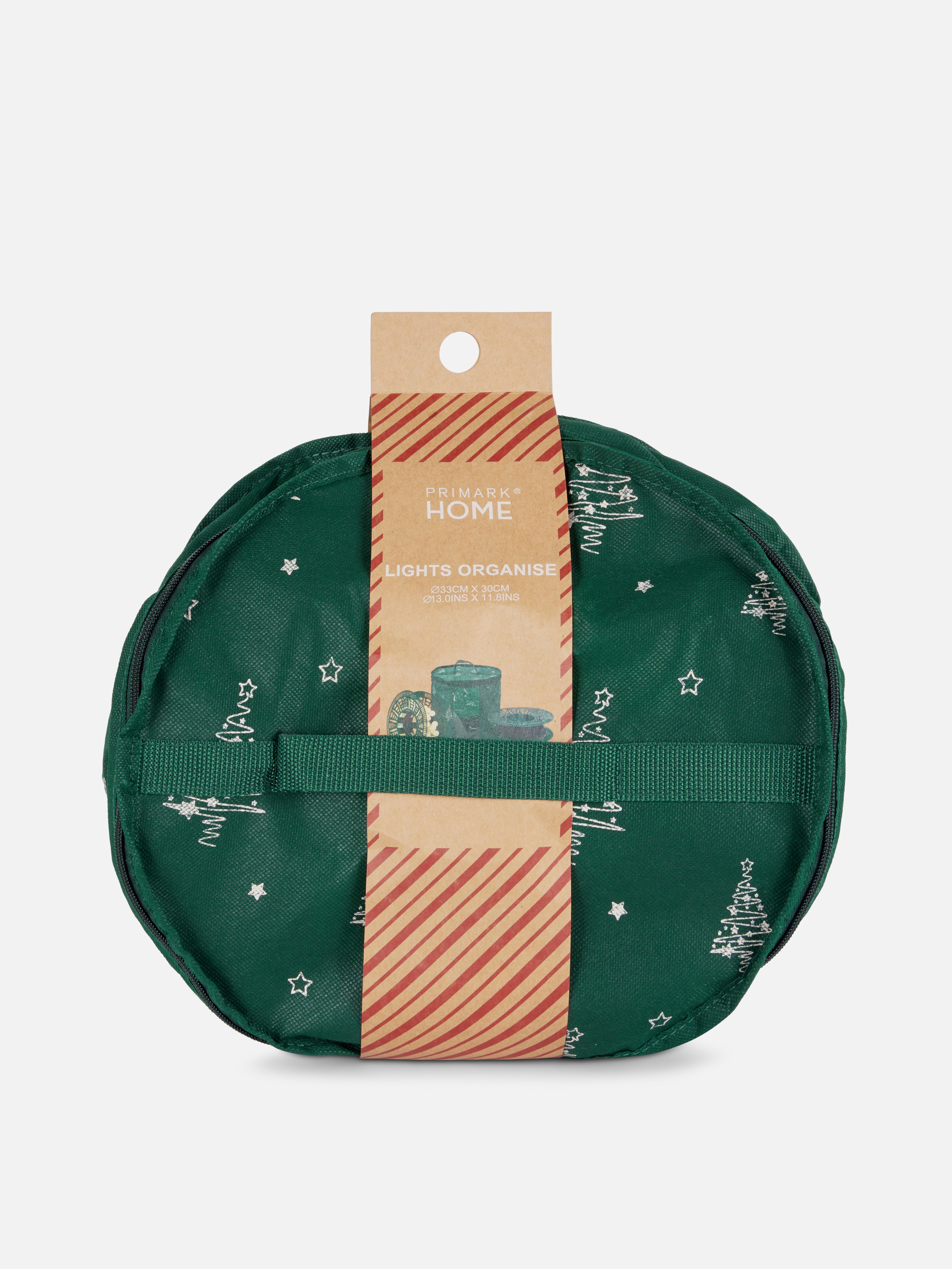 Zip-Up Christmas Lights Organiser