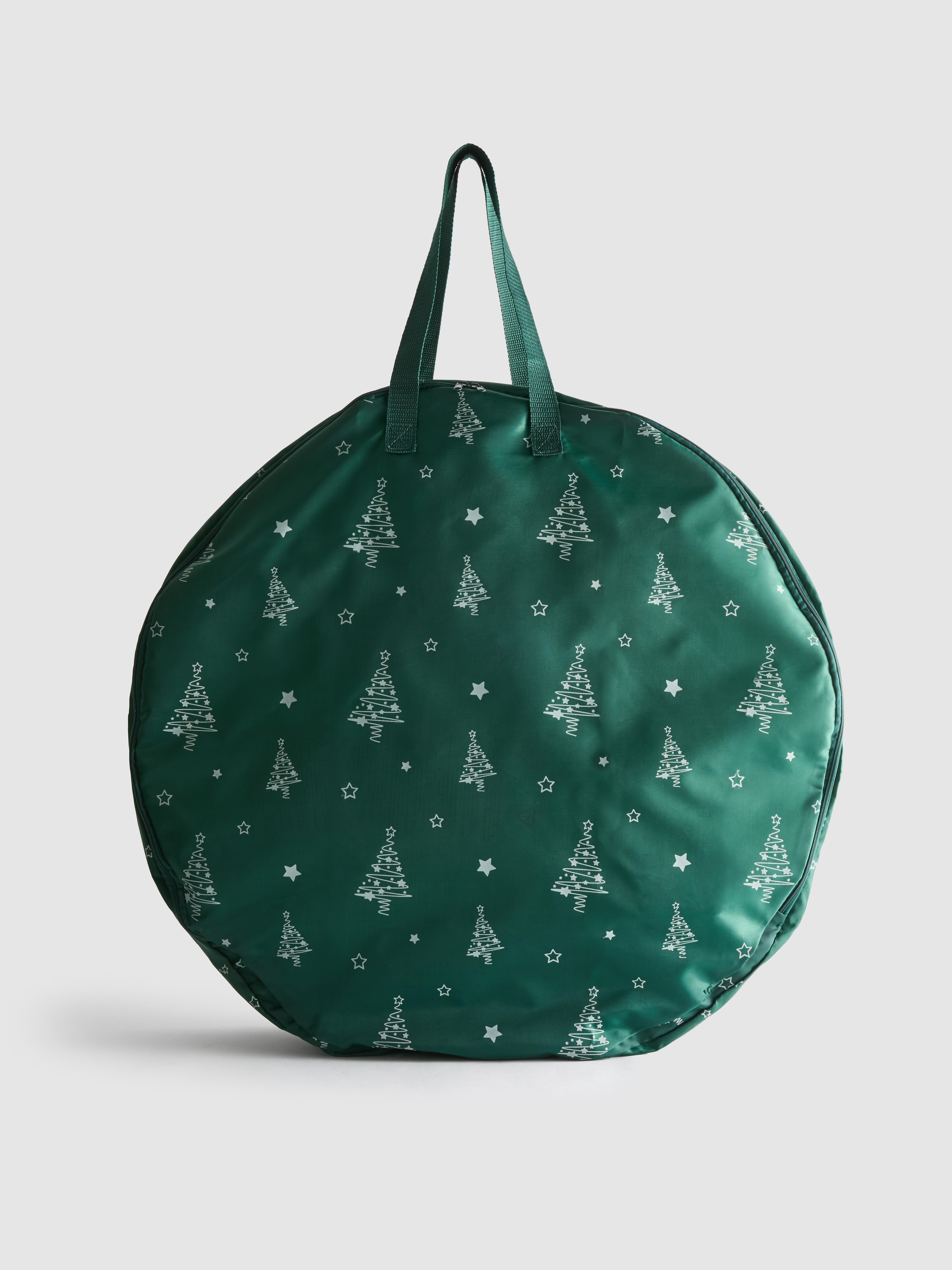 Zip-Up Wreath Holder Bag