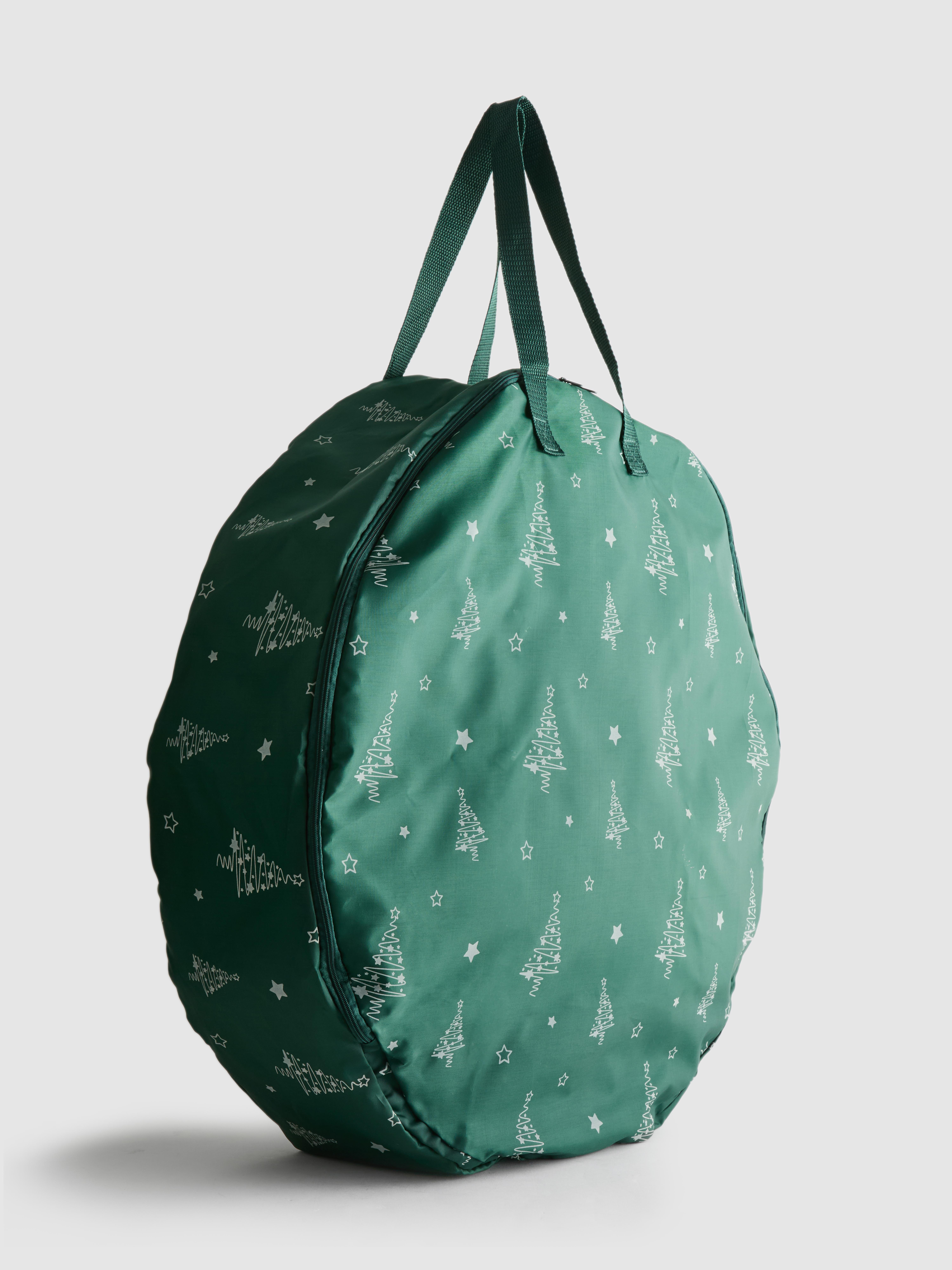 Zip-Up Wreath Holder Bag