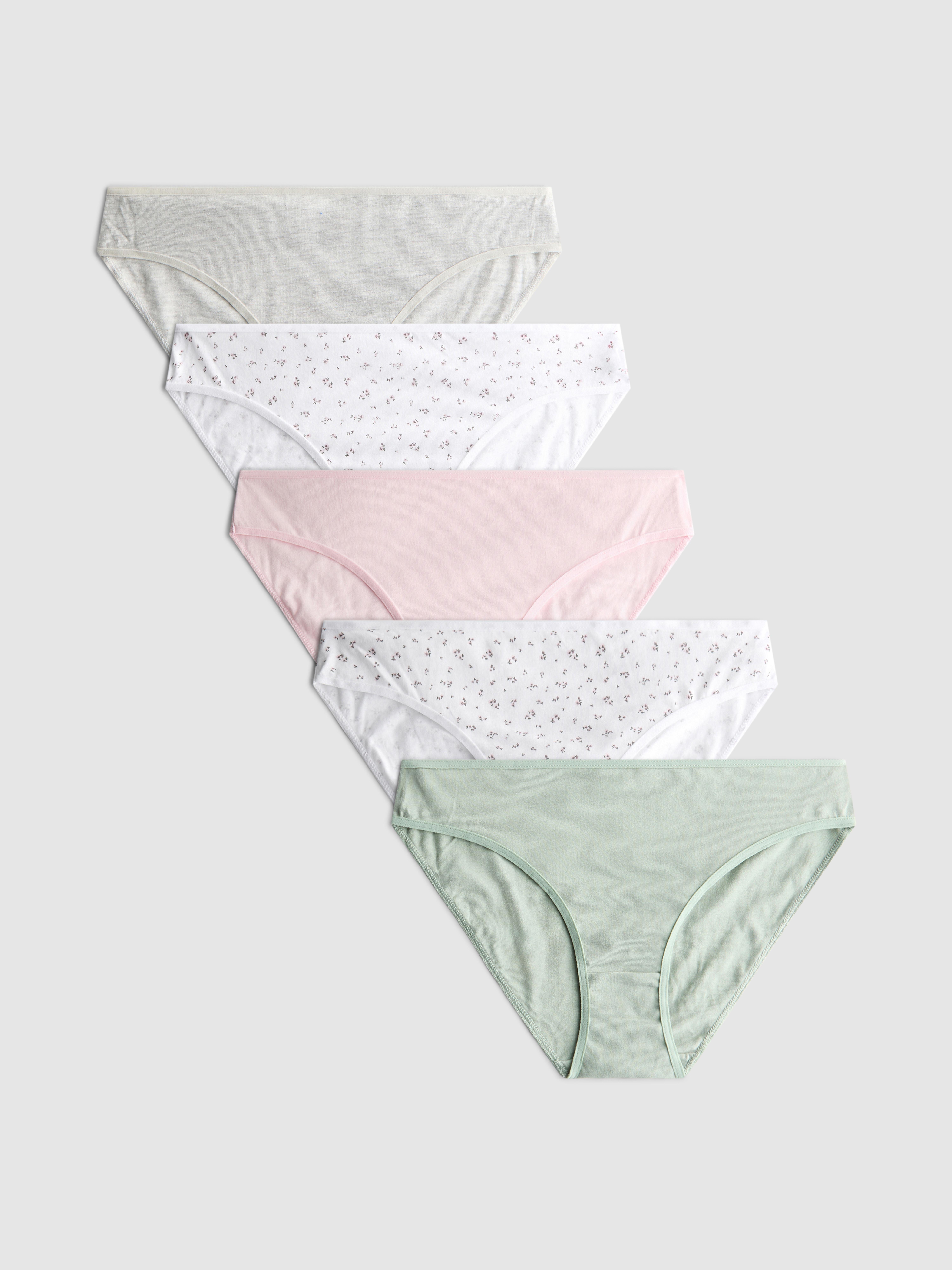 Lot de 5 mini culottes en coton majoritaire