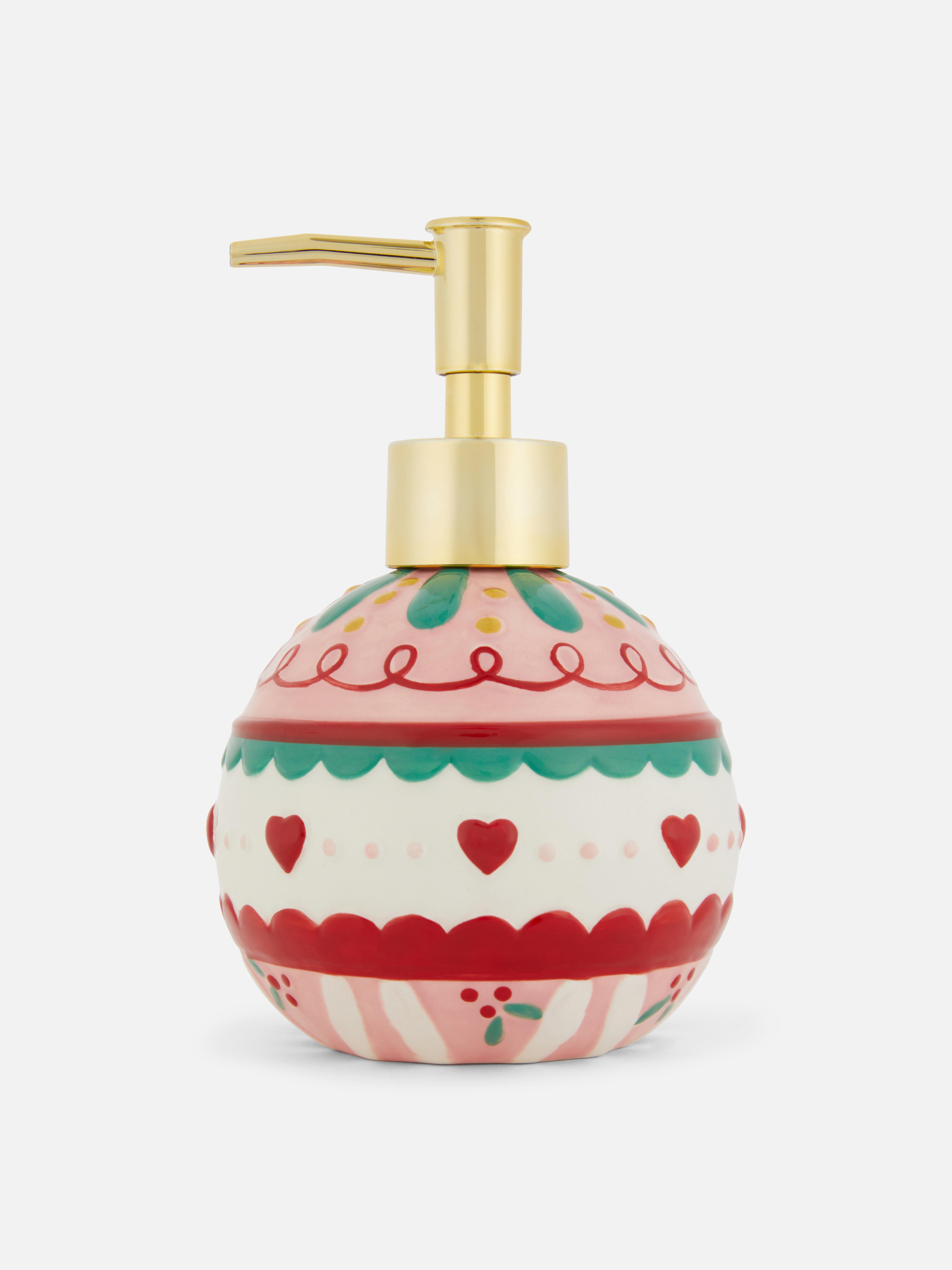 Christmas Bauble Soap Dispenser