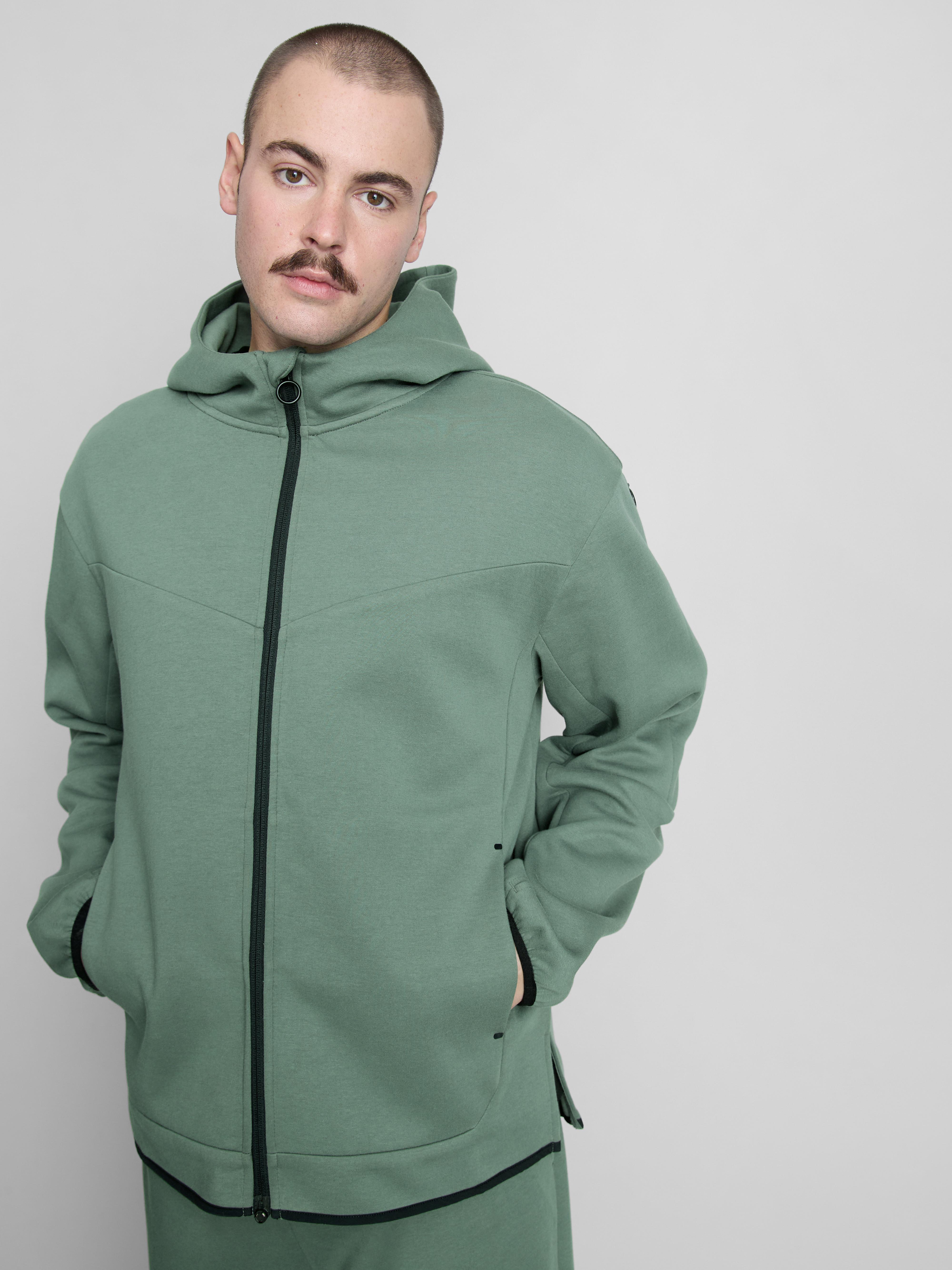 Felpa con cappuccio e zip Adaptive