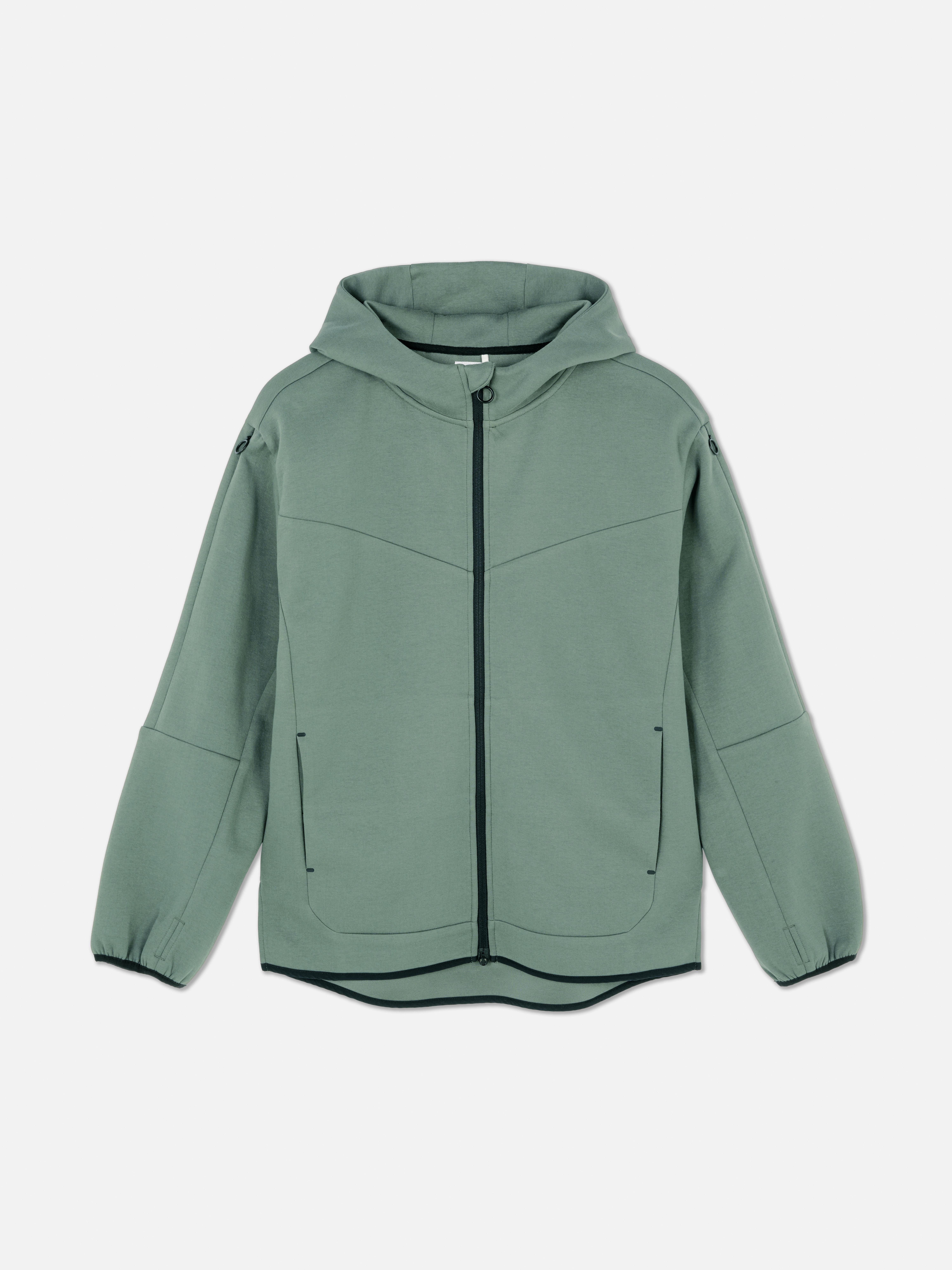 Felpa con cappuccio e zip Adaptive