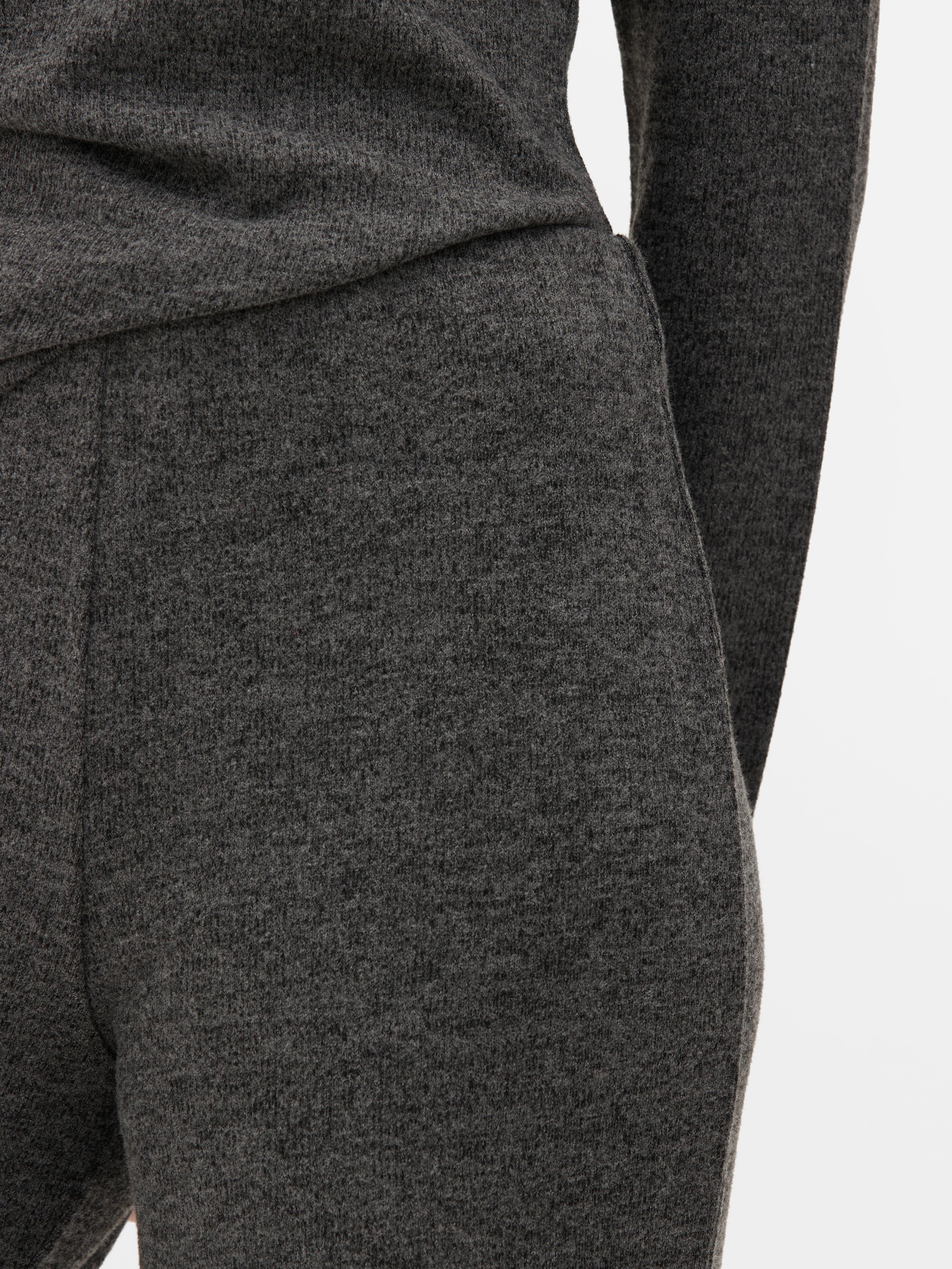 Leggings de punto de pernera ancha