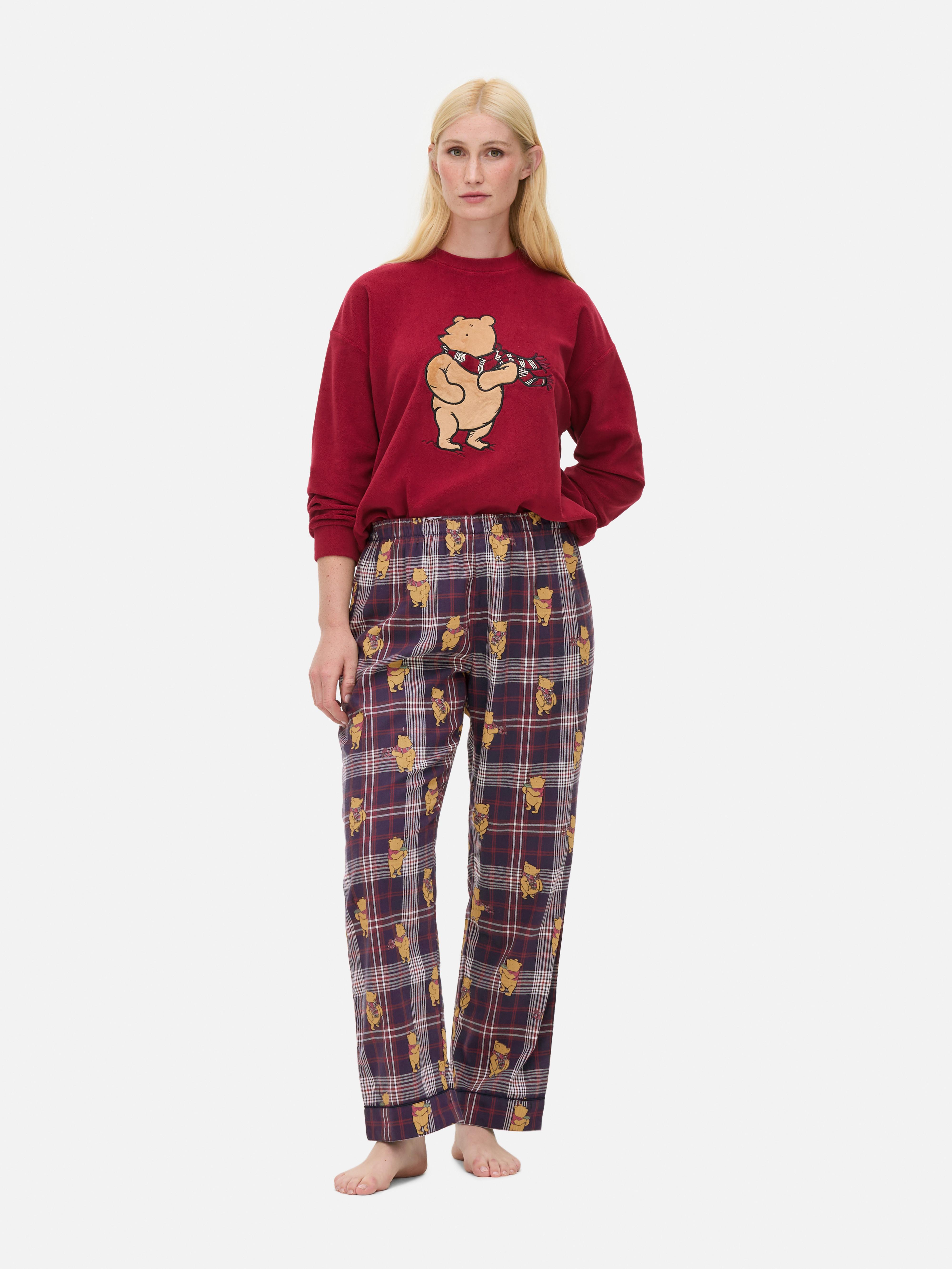 Disney’s Winnie The Pooh Tartan Pyjama Bottoms