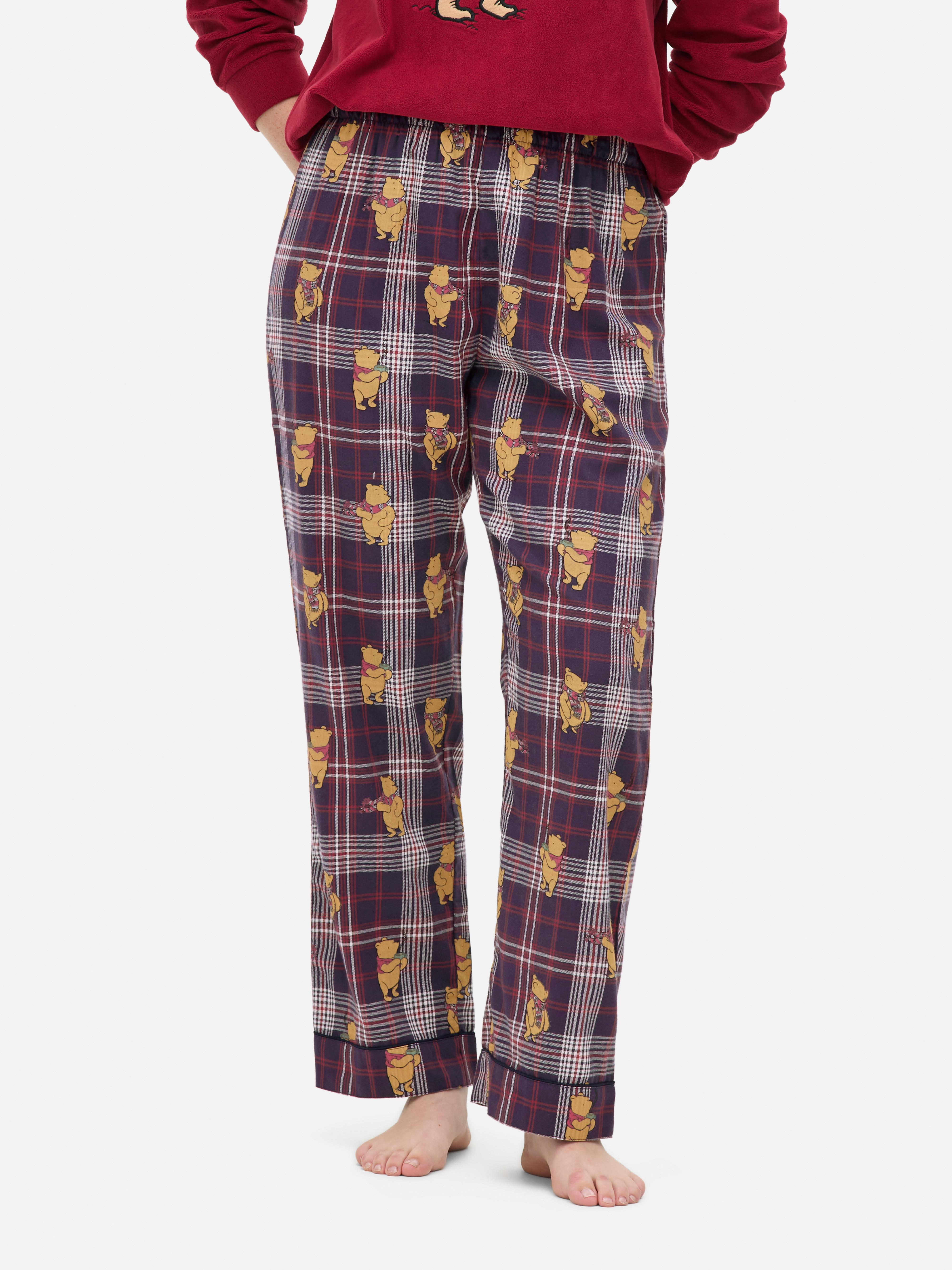Disney’s Winnie The Pooh Tartan Pyjama Bottoms