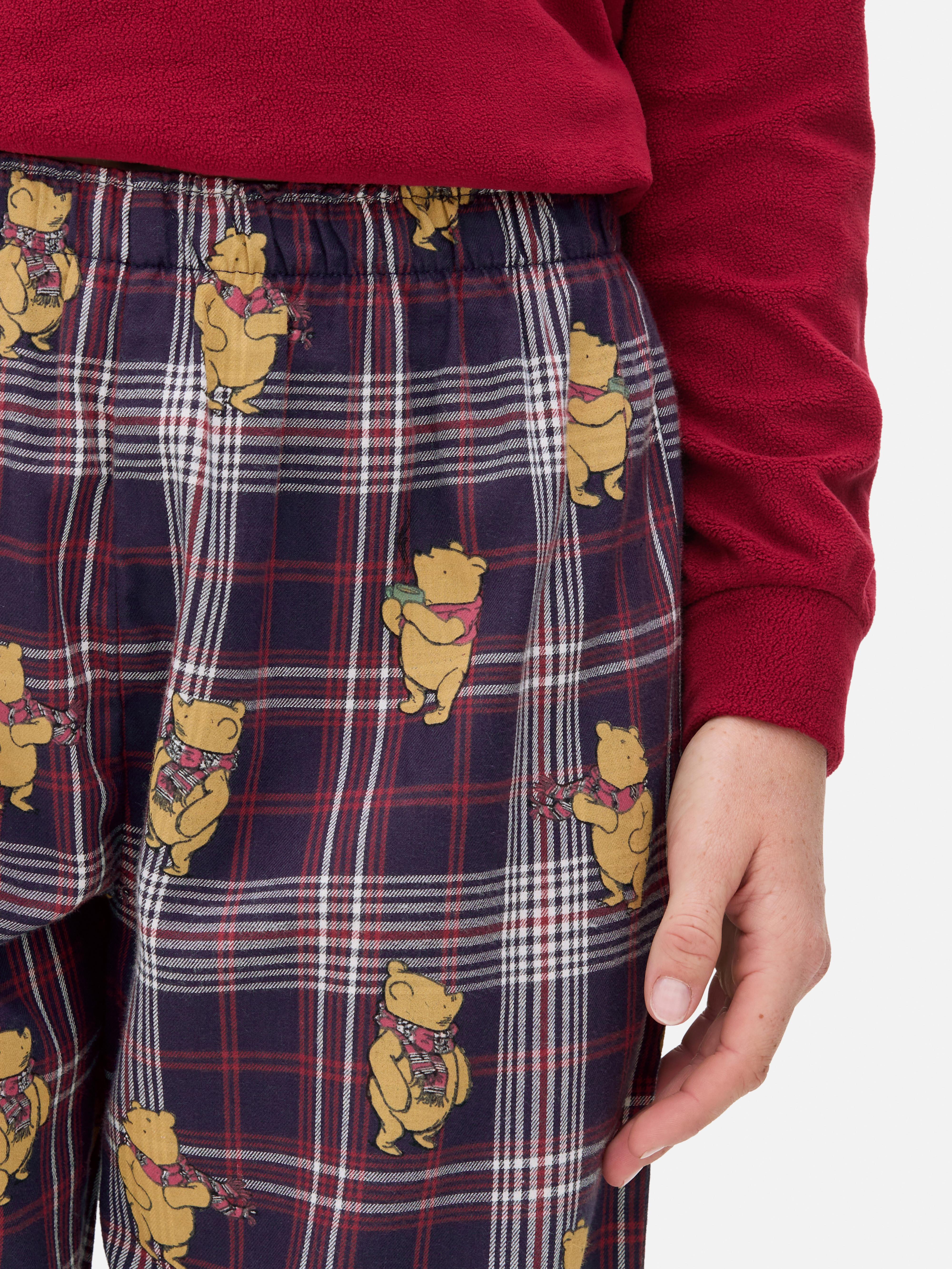 Disney’s Winnie The Pooh Tartan Pyjama Bottoms