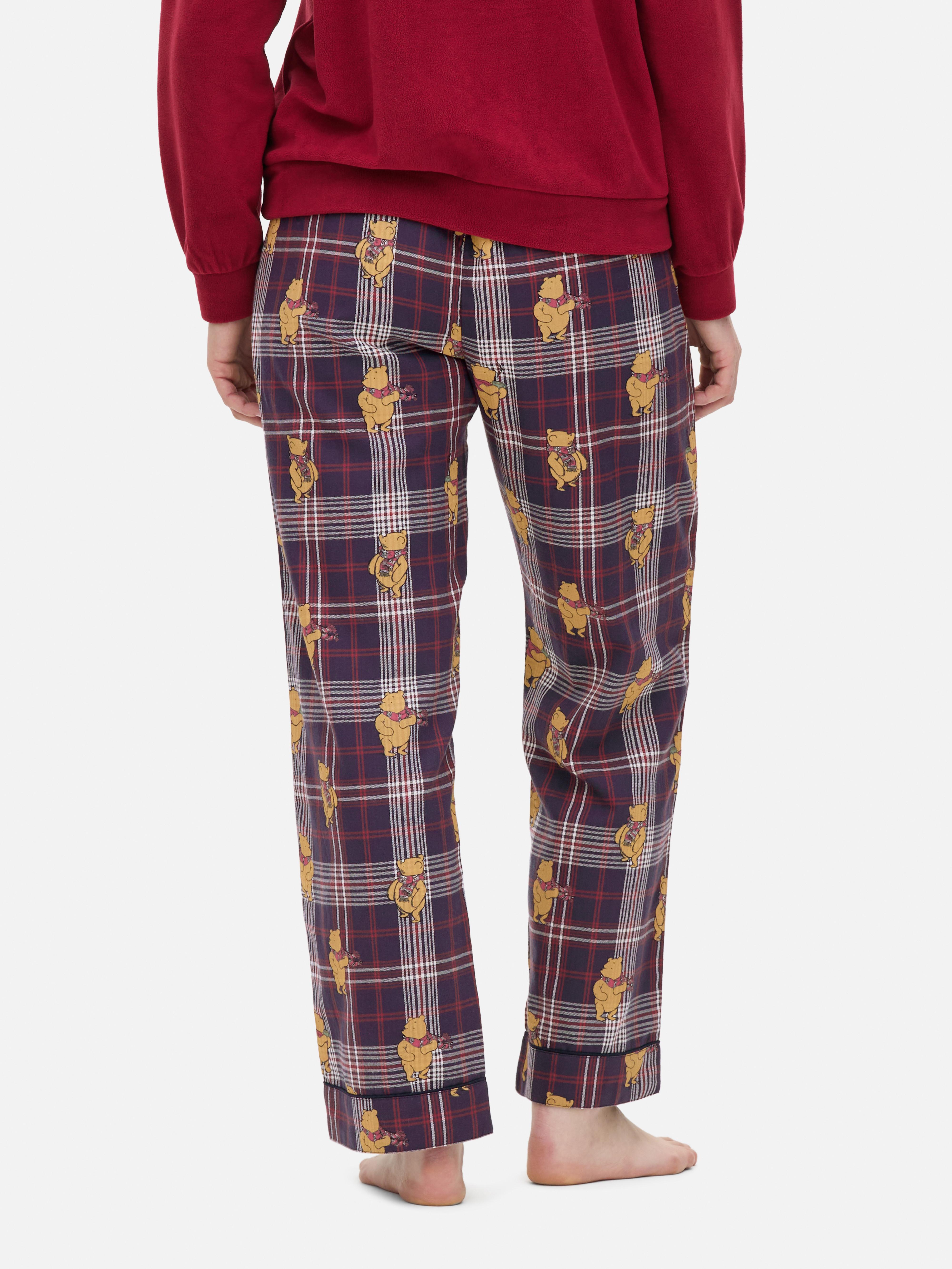 Disney’s Winnie The Pooh Tartan Pyjama Bottoms