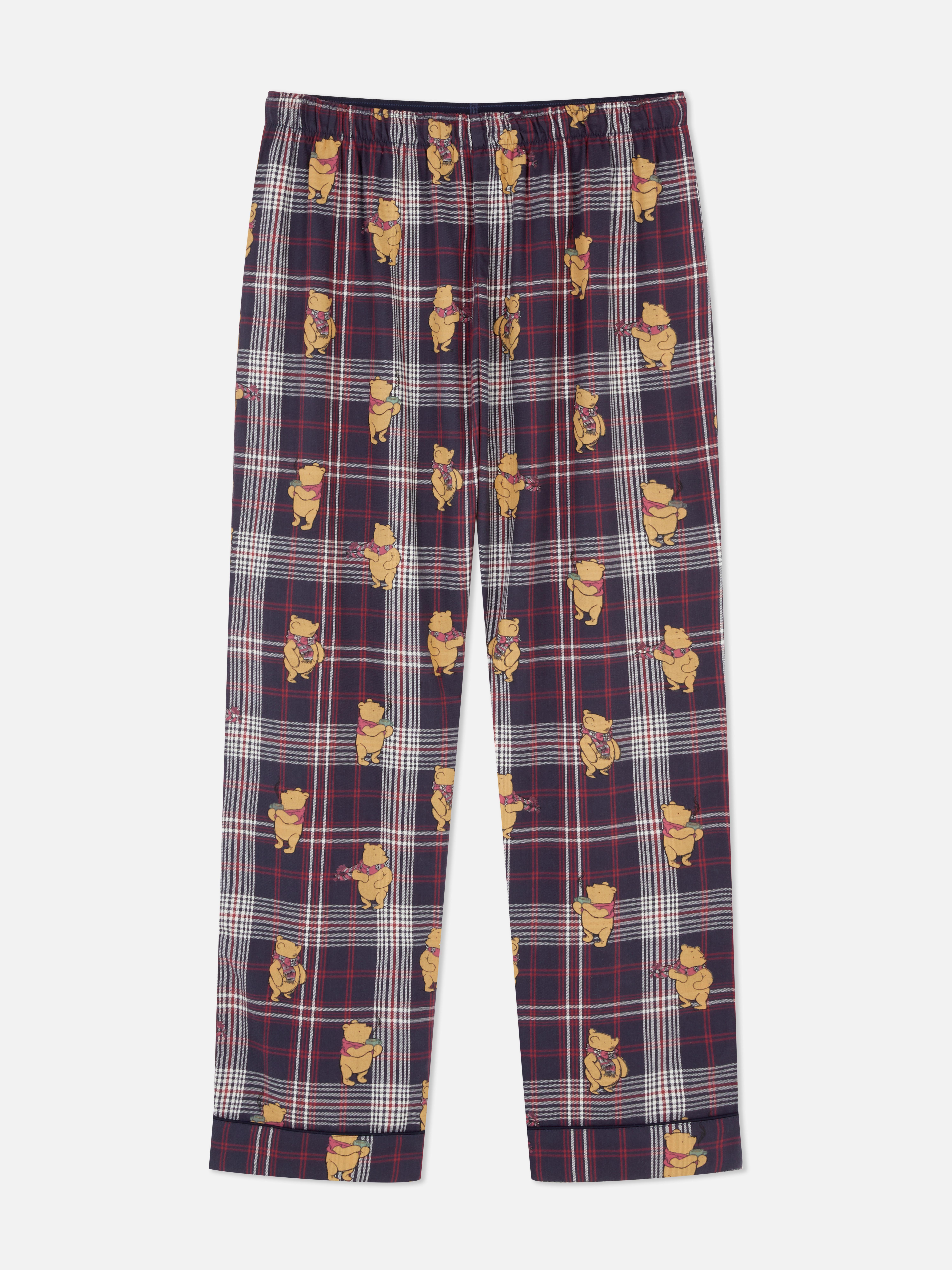 Disney’s Winnie The Pooh Tartan Pyjama Bottoms