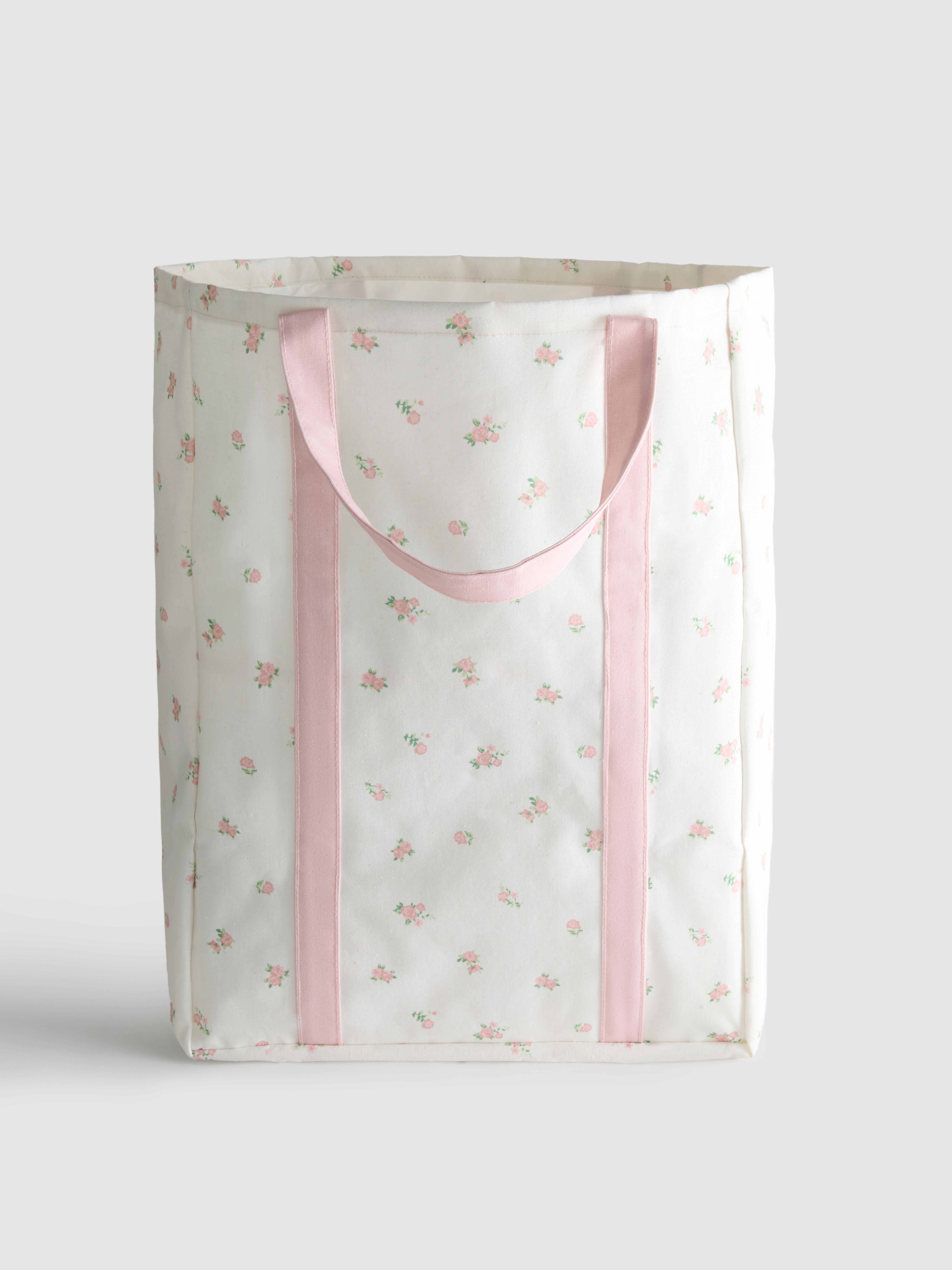 Floral Laundry Bag