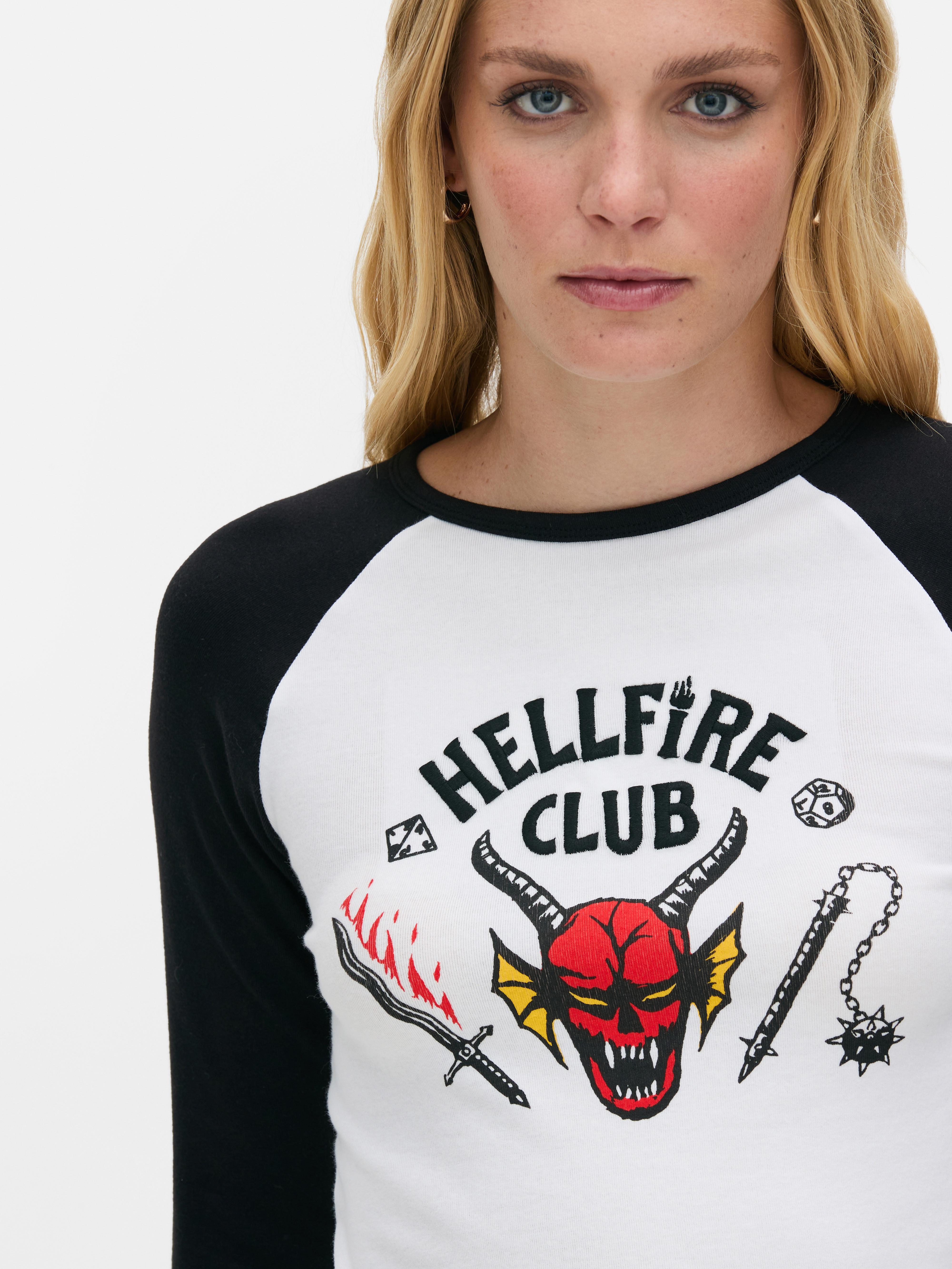 „Stranger Things“ Langarmshirt mit Raglanärmeln