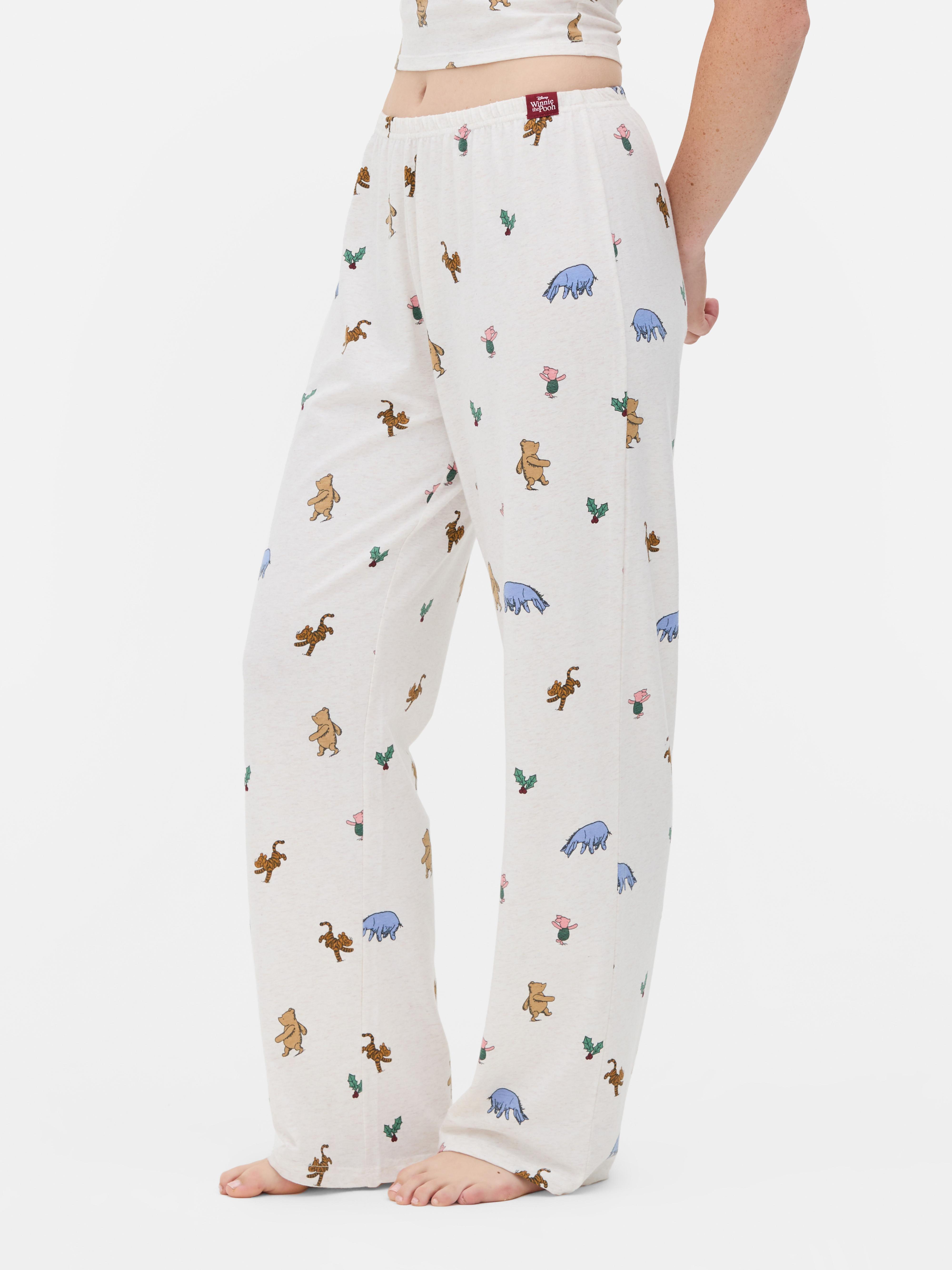 Disney’s Winnie The Pooh Wide Leg Pajama Bottoms