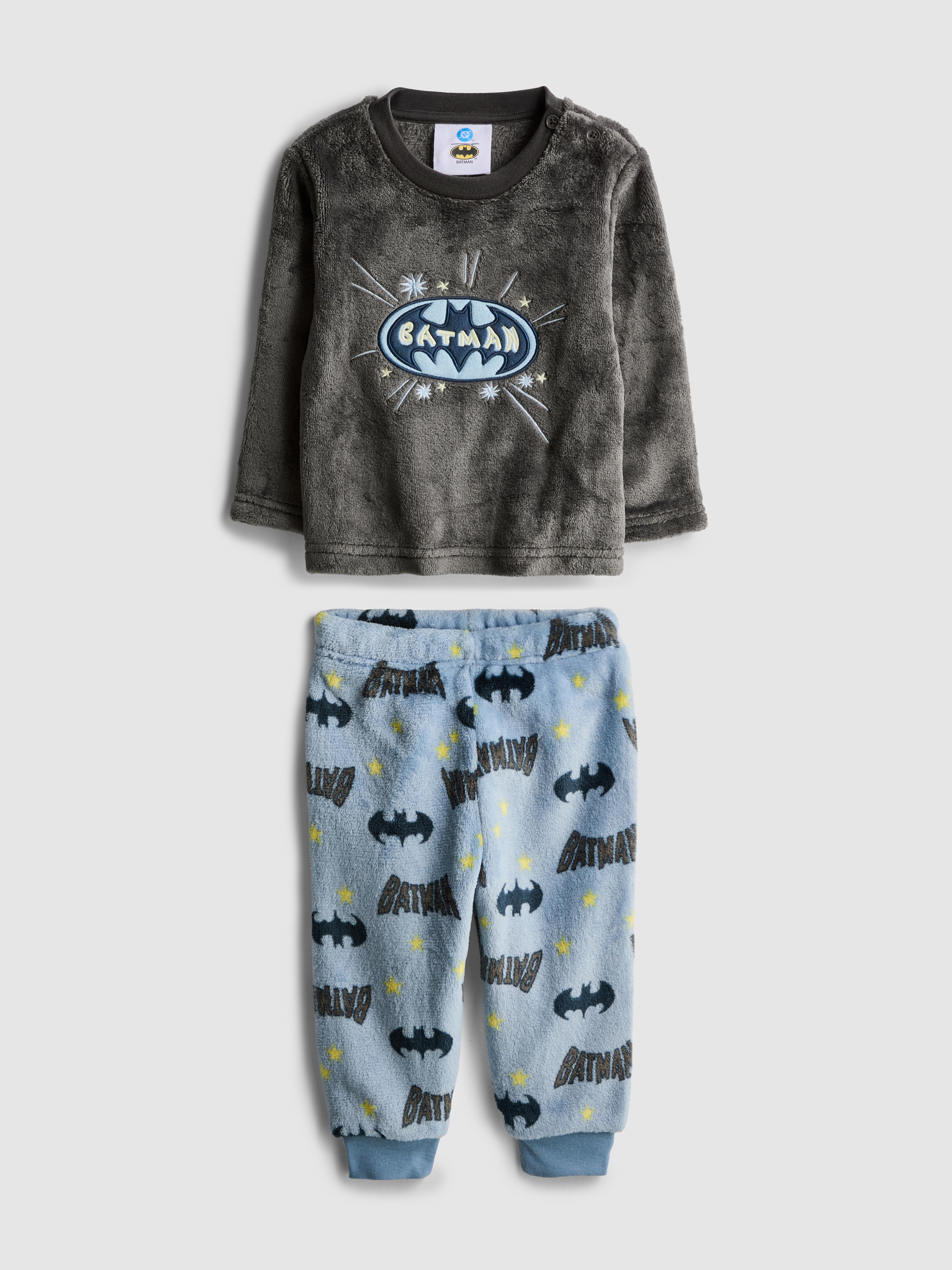 6-36mths | Batman Fleece Pajamas