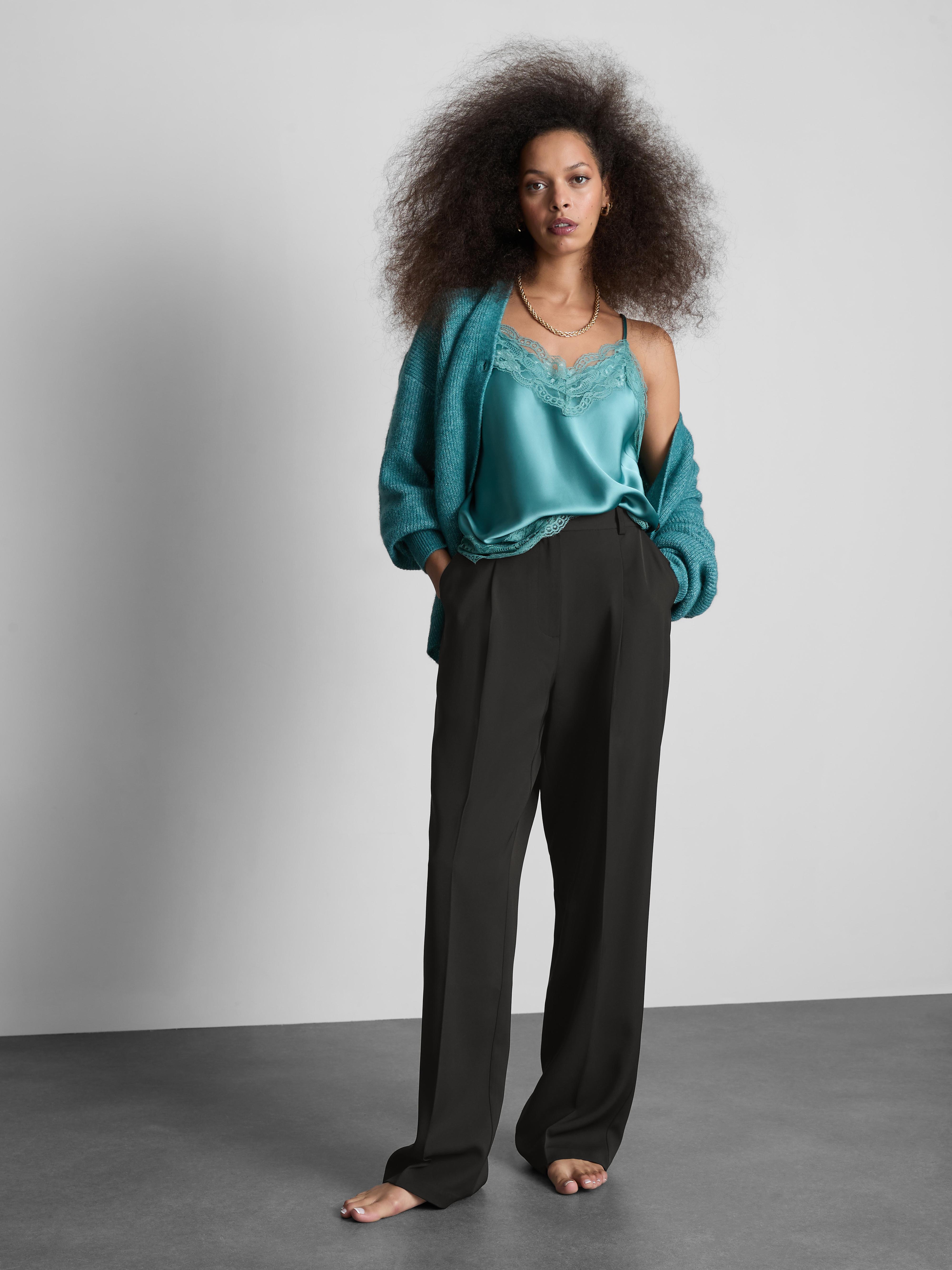Lila Straight Leg Trousers | Long Length
