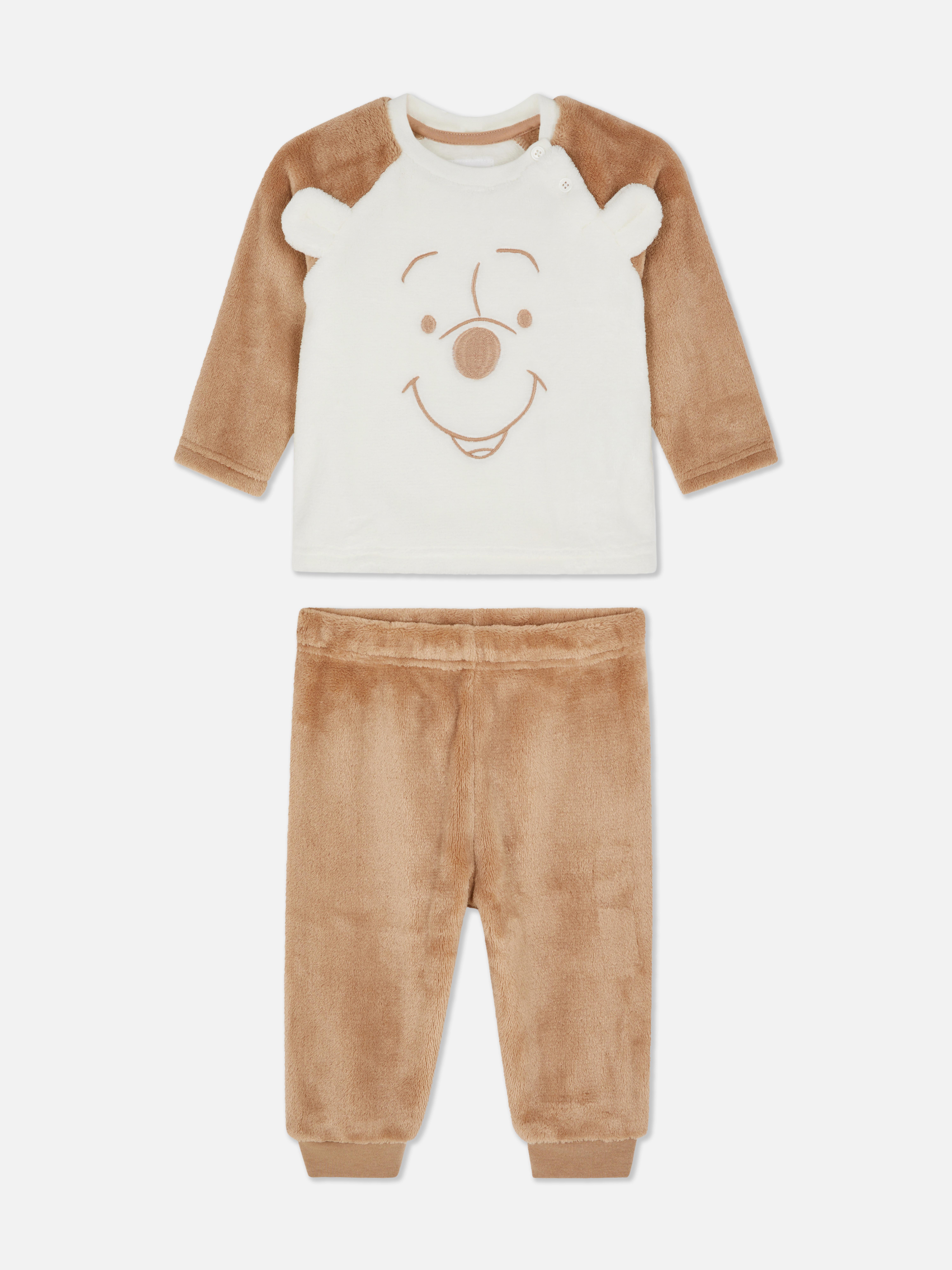 Baby Girls Beige 6-36mths | Disney’s Winnie the Pooh Fleece Pajamas