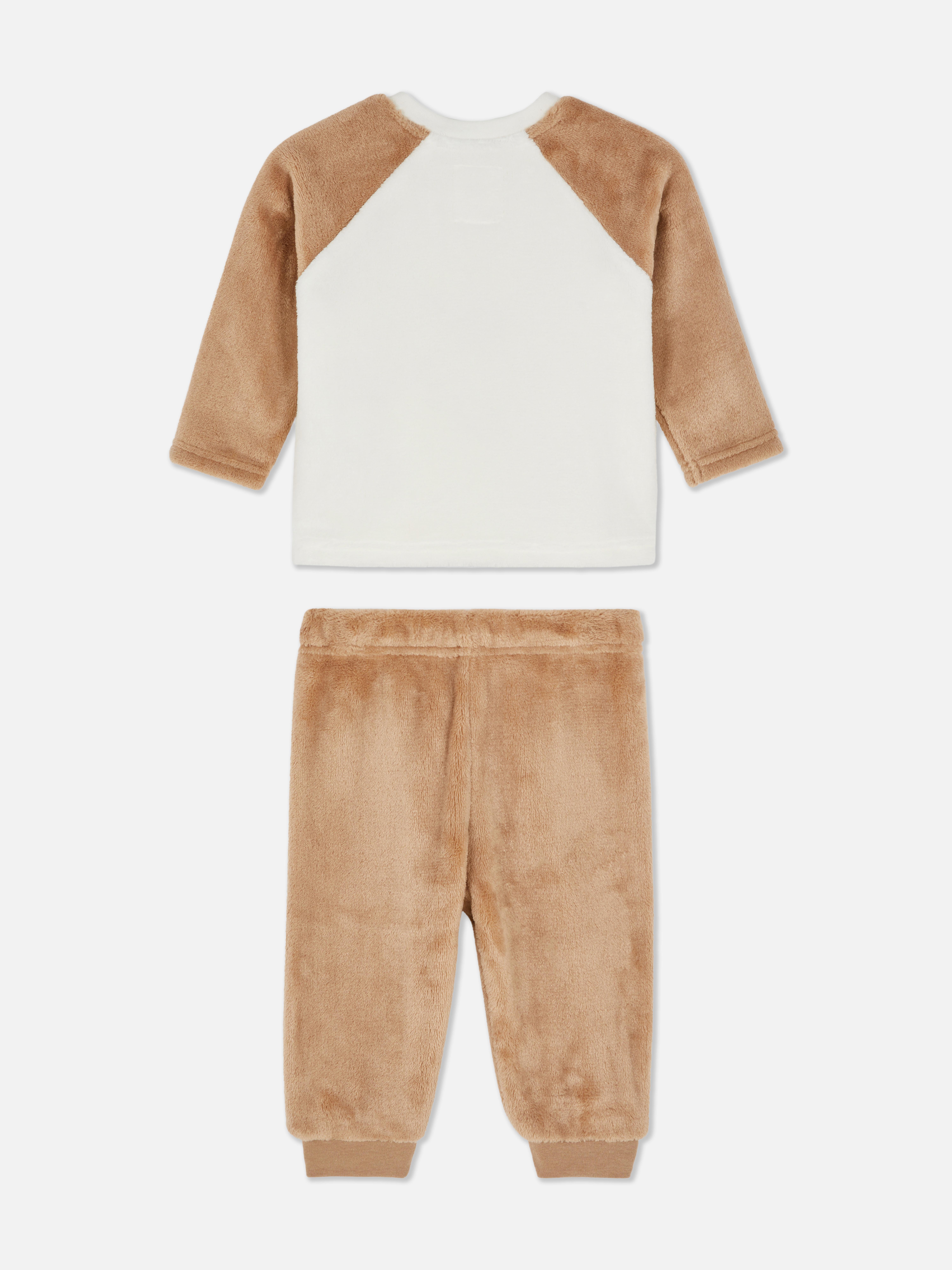 Baby Girls Beige 6-36mths | Disney’s Winnie the Pooh Fleece Pajamas